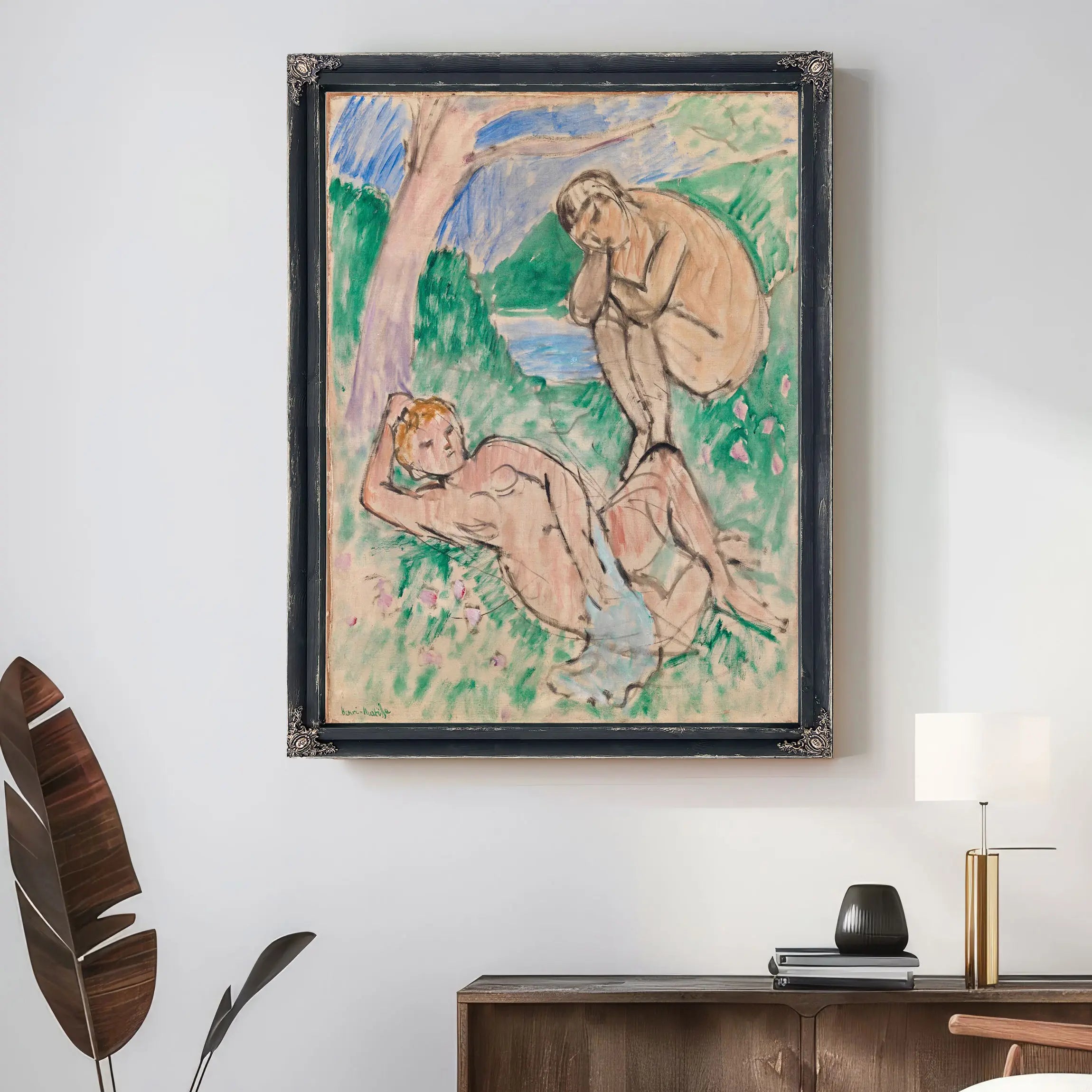 Nymphe Et Satyre (Nymph And Satyr) by Henri Matisse