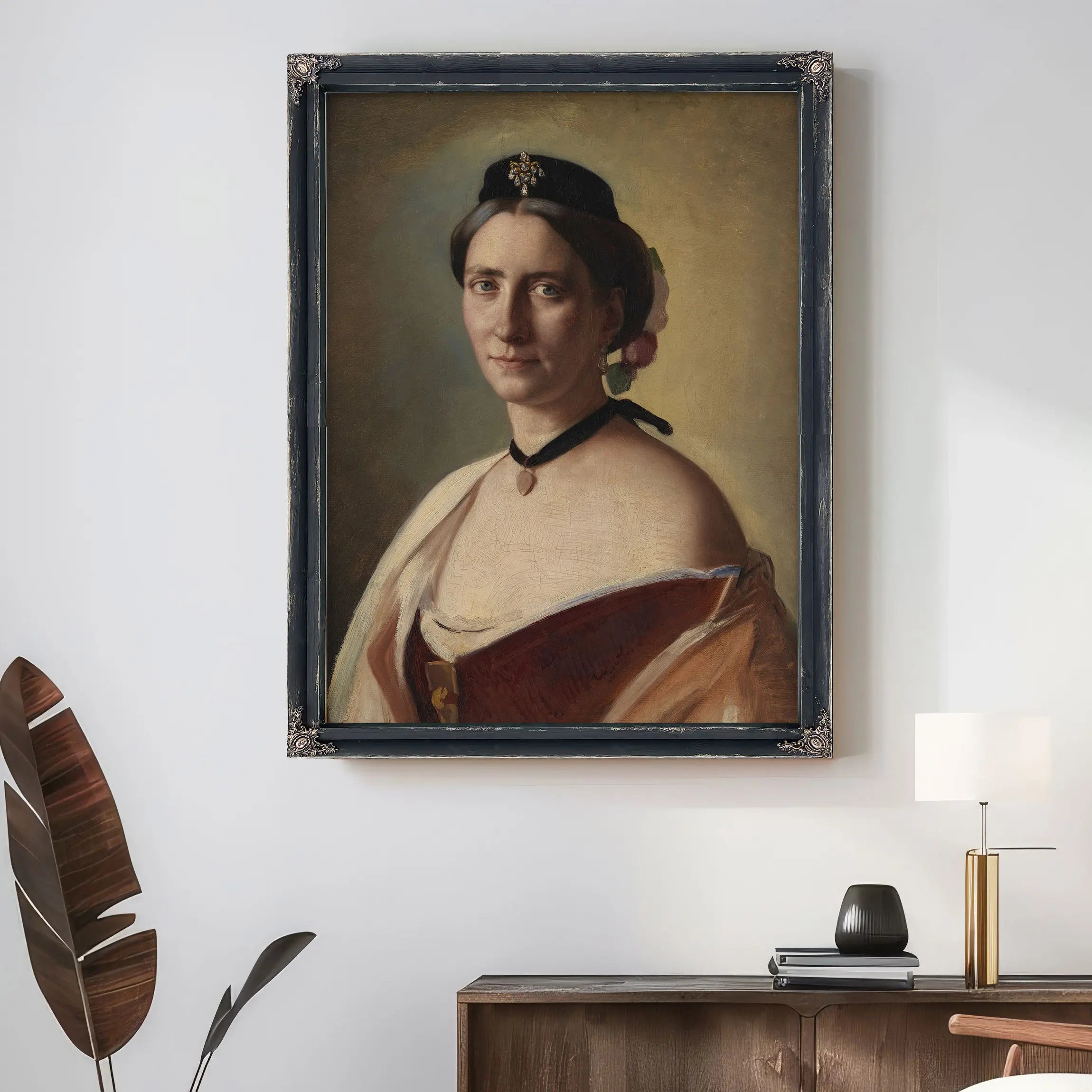 The Artists Wife Mrs Alma Bloch Nee Trepka by Carl Bloch