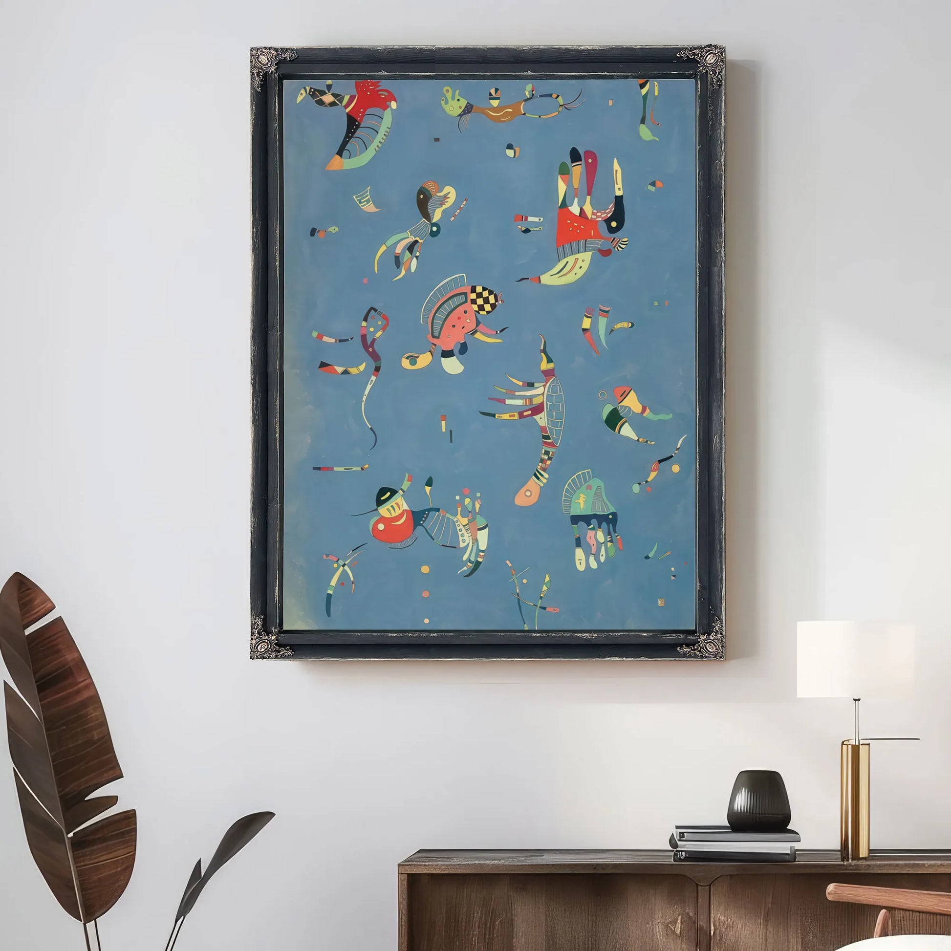 Sky Blue 1940 By Wassily Kandinsky Fine Art Print