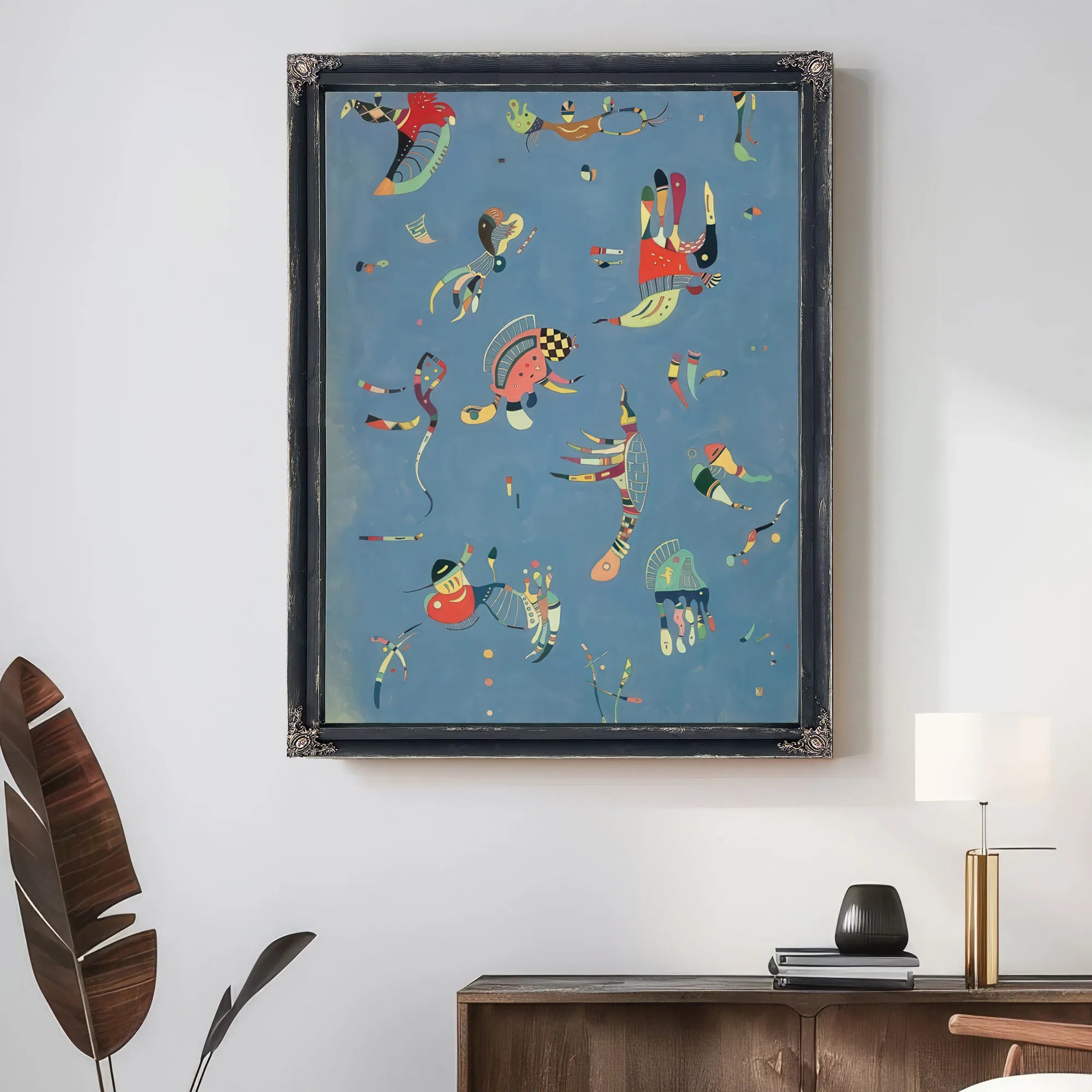 Sky Blue 1940 By Wassily Kandinsky Fine Art Print