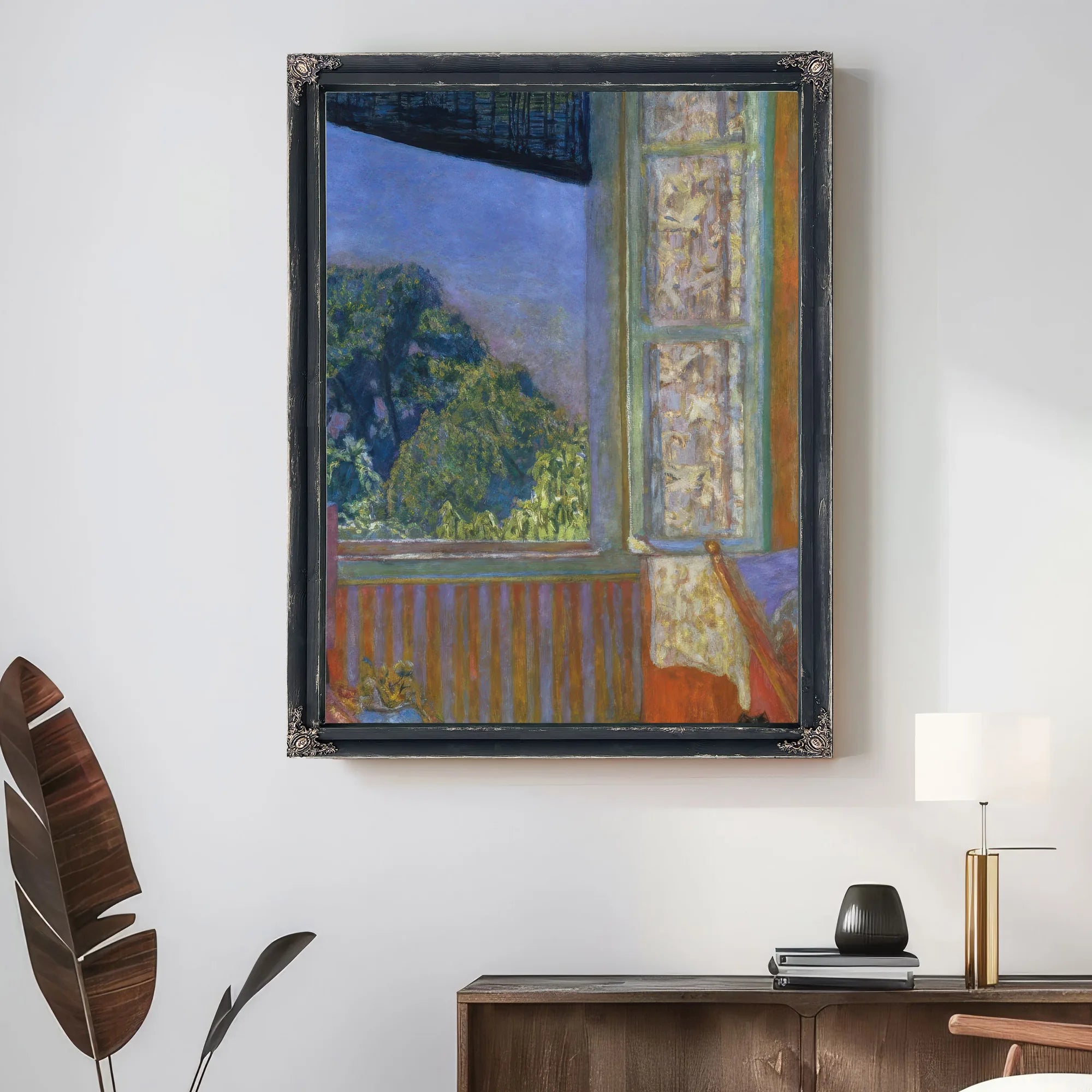 The Open Window By Pierre Bonnard Fine Art Print
