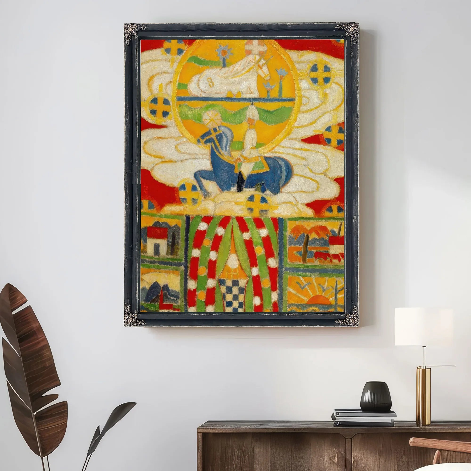 Berlin Ante War By Marsden Hartley Fine Art Print