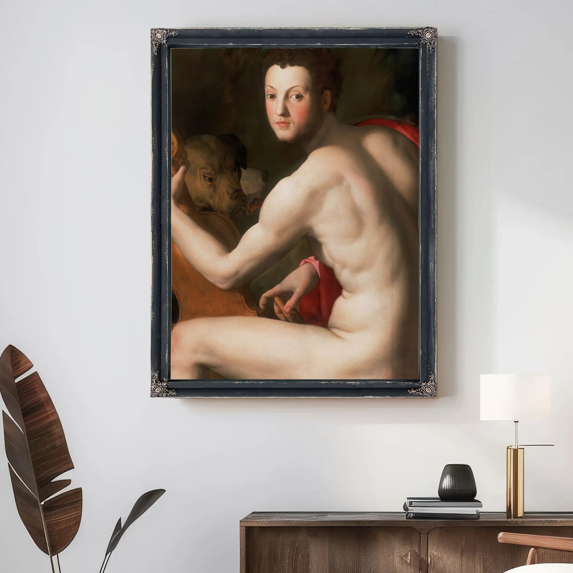 Portrait Of Cosimo I De Medici As Orpheus 1537 1539 Mannerism 93 7X76 4Cm Philidelphia Museum Of Art By Agnolo Bronzino Fine Art Print