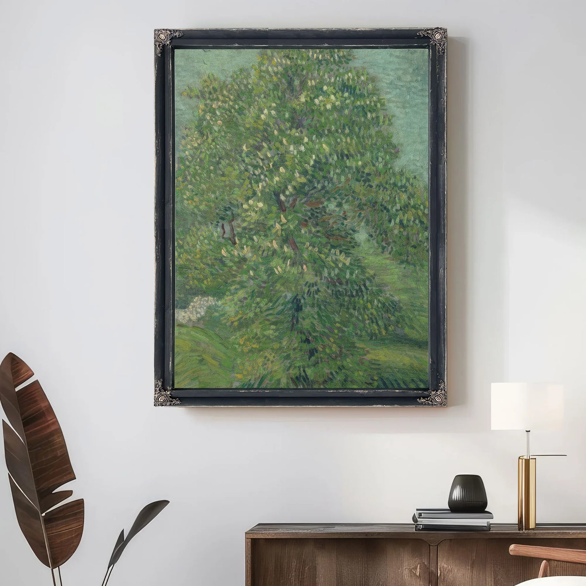 Horse Chestnut Tree In Blossom By Vincent Van Gogh Fine Art Print