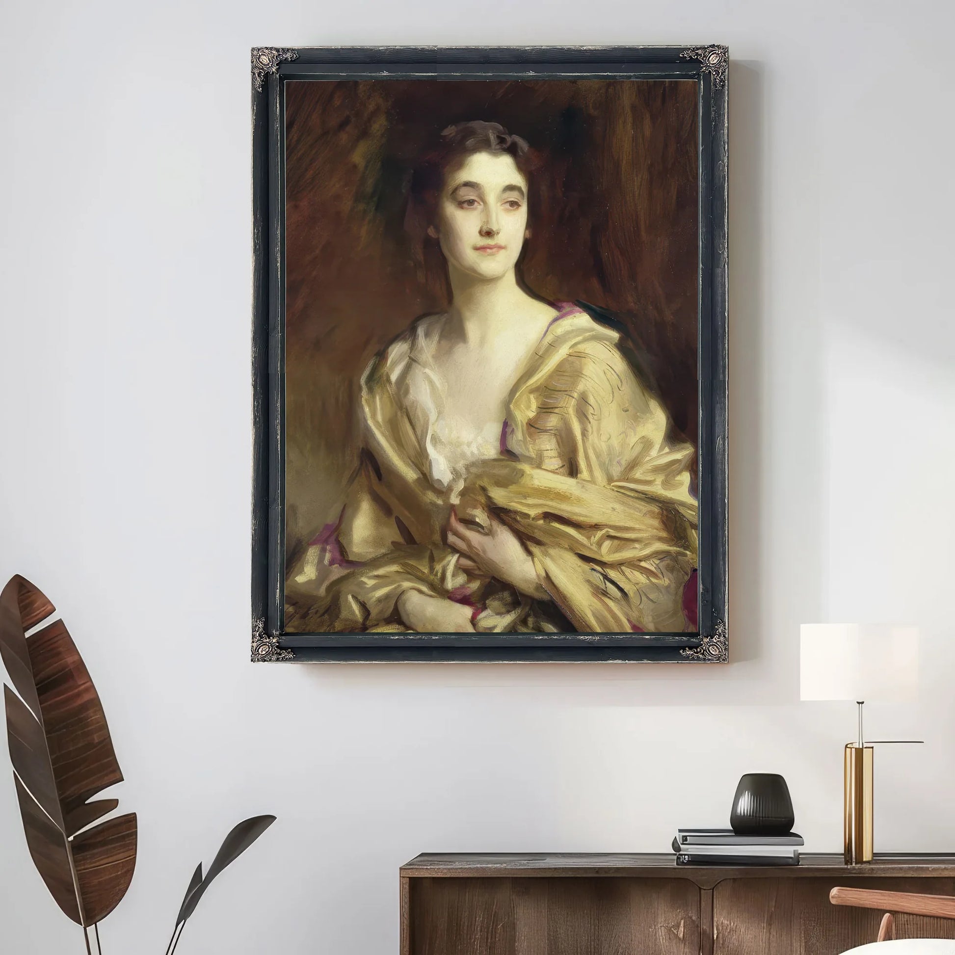 Portrait Of Sybil, Countess Rocksavage, Later Marchioness Of Cholmondeley By John Singer Sargent Fine Art Print