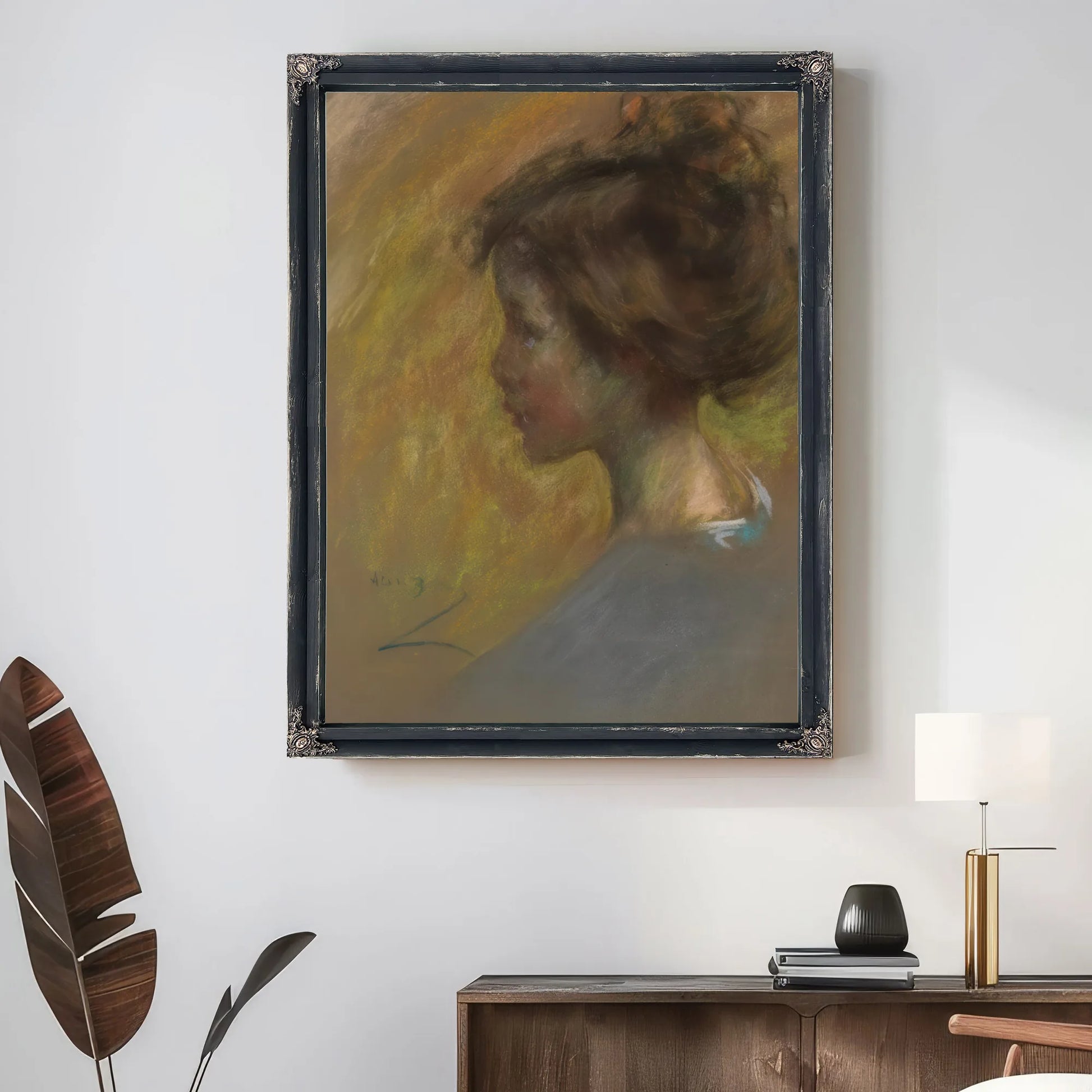 Youthful Model By Alice Pike Barney Fine Art Print