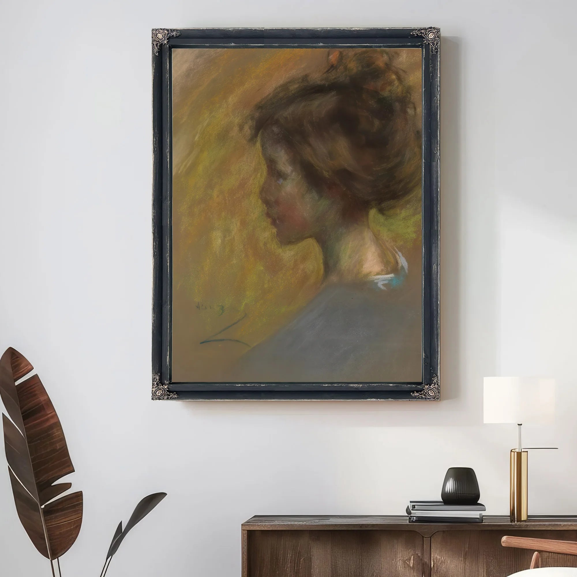 Youthful Model By Alice Pike Barney Fine Art Print
