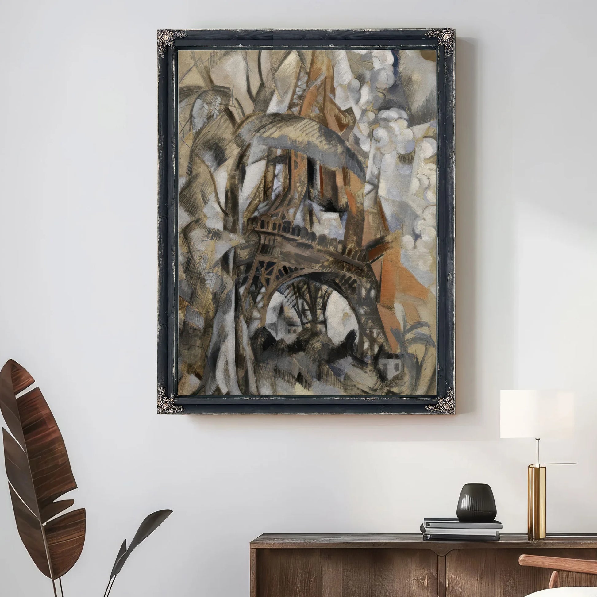 Eiffel Tower With Trees (Tour Eiffel Aux Arbres) By Robert Delaunay Fine Art Print