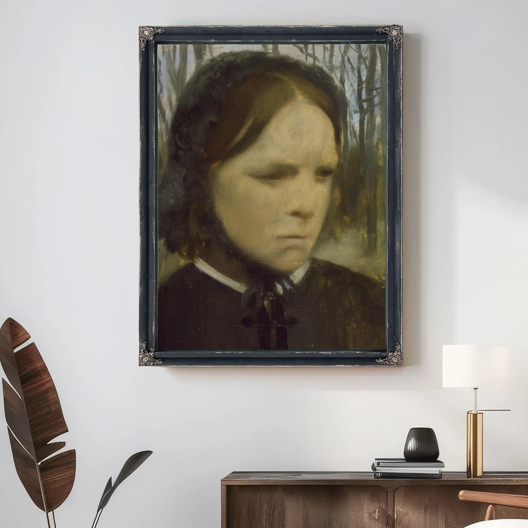 Portrait Of Estelle Balfour 1863 1865 26 9X21 9Cm Walters Art Museum 37 179 By Edgar Degas Fine Art Print