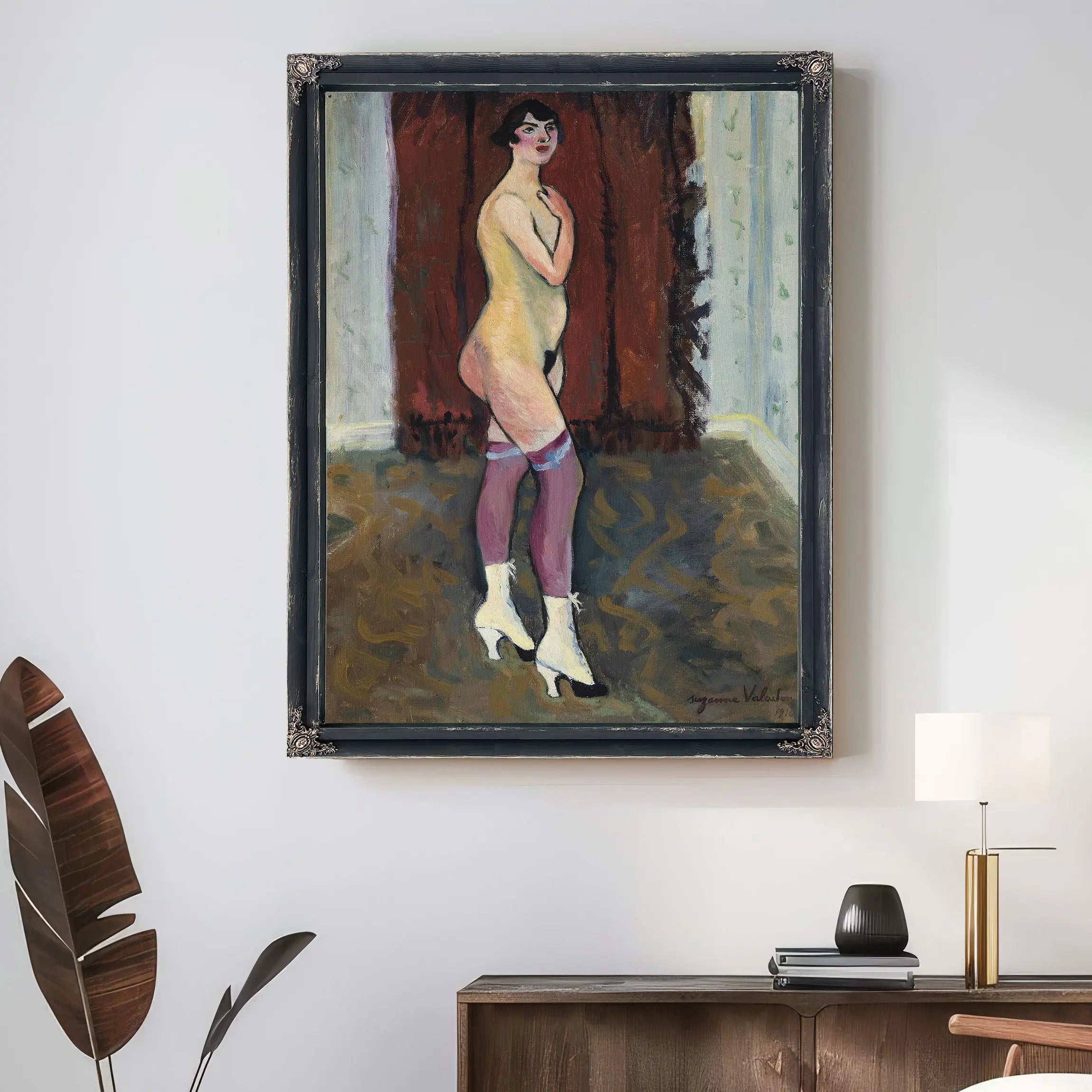 Nu Aux Bottines by Suzanne Valadon