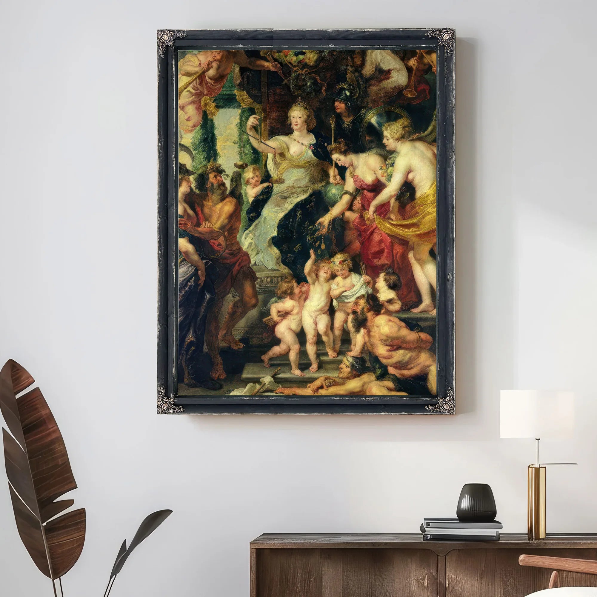 The Felicity Of The Regency 2 By Peter Paul Rubens Fine Art Print