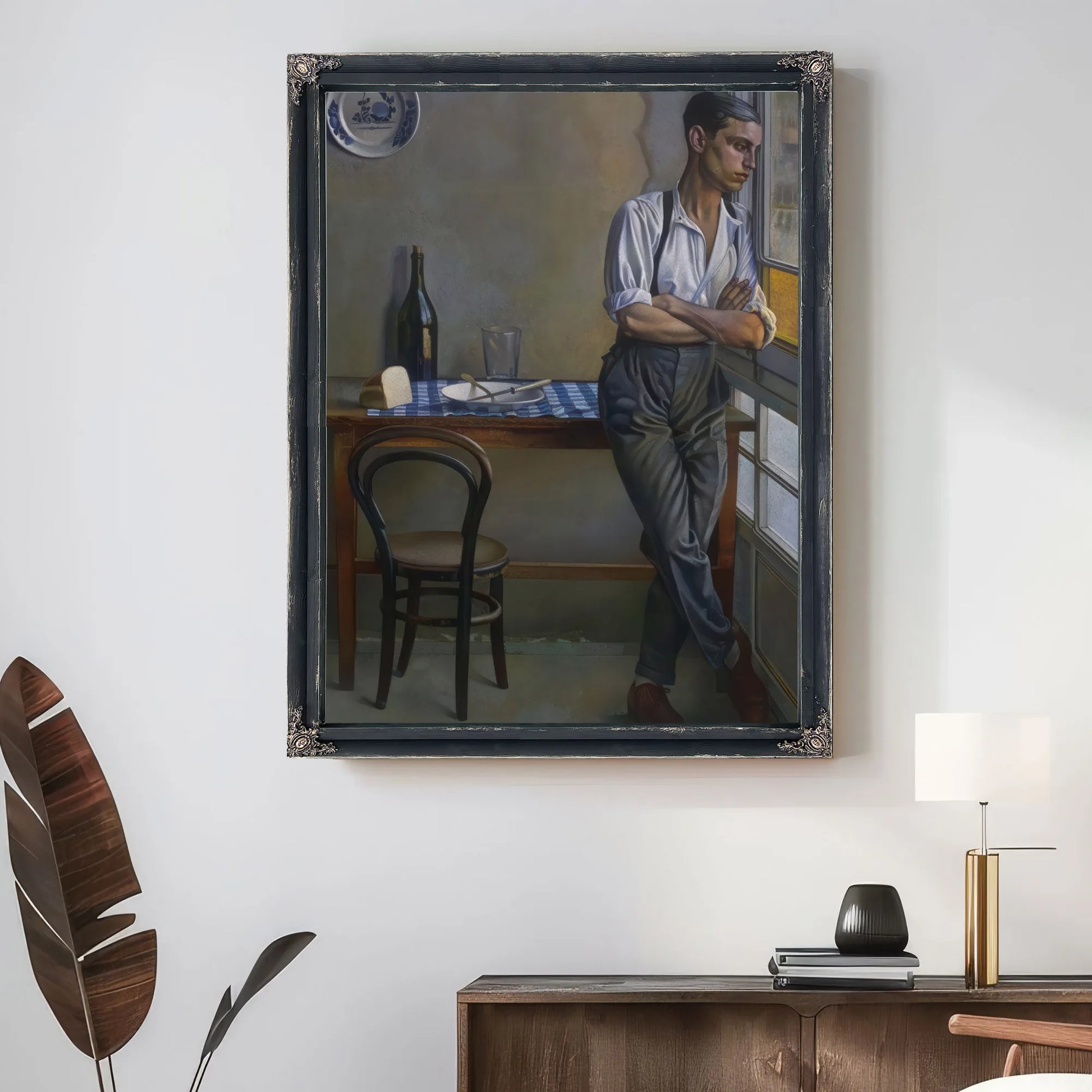La Galeria By Feliu Elias Bracons Fine Art Print