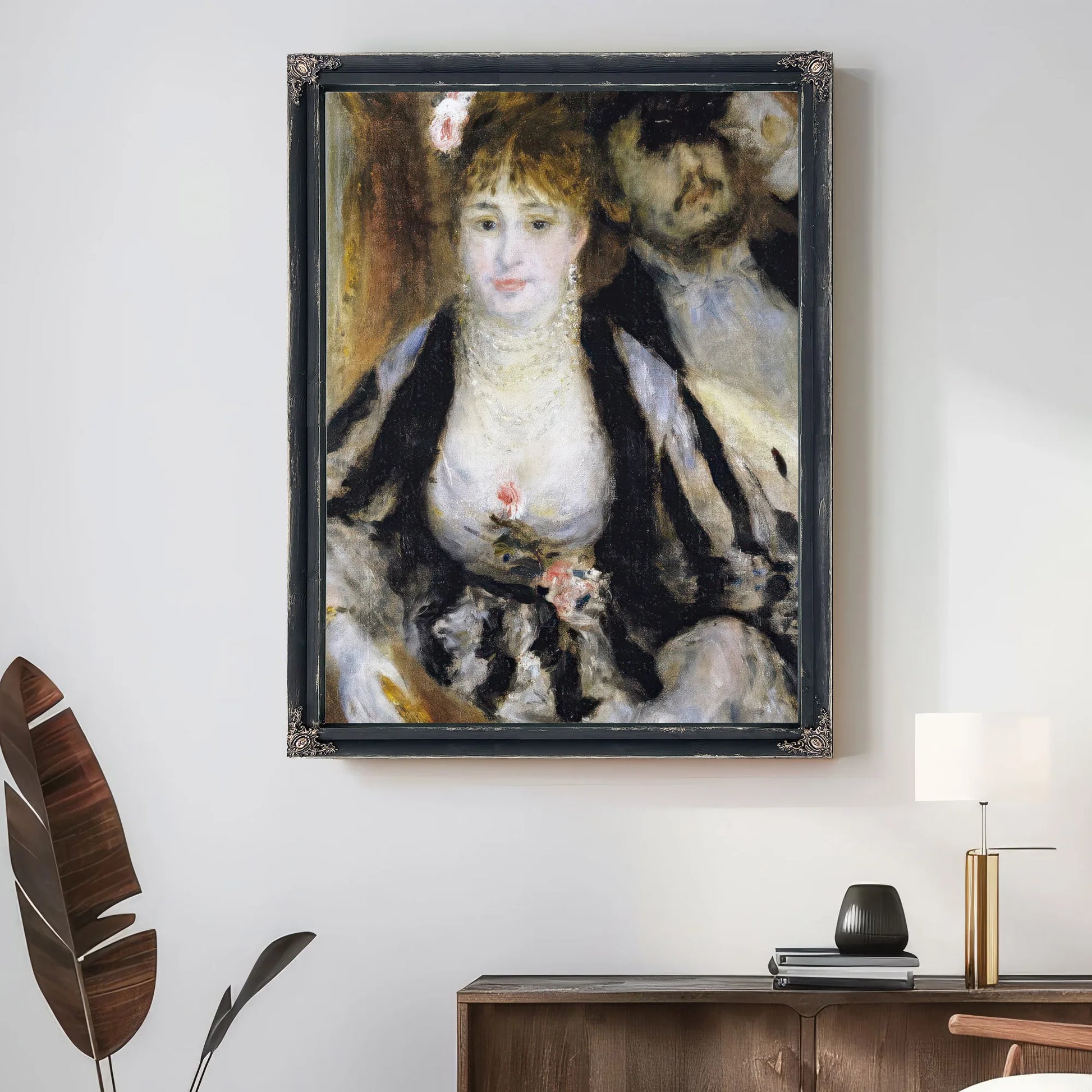 The Theatre Box (La Loge) By Pierre Auguste Renoir Fine Art Print