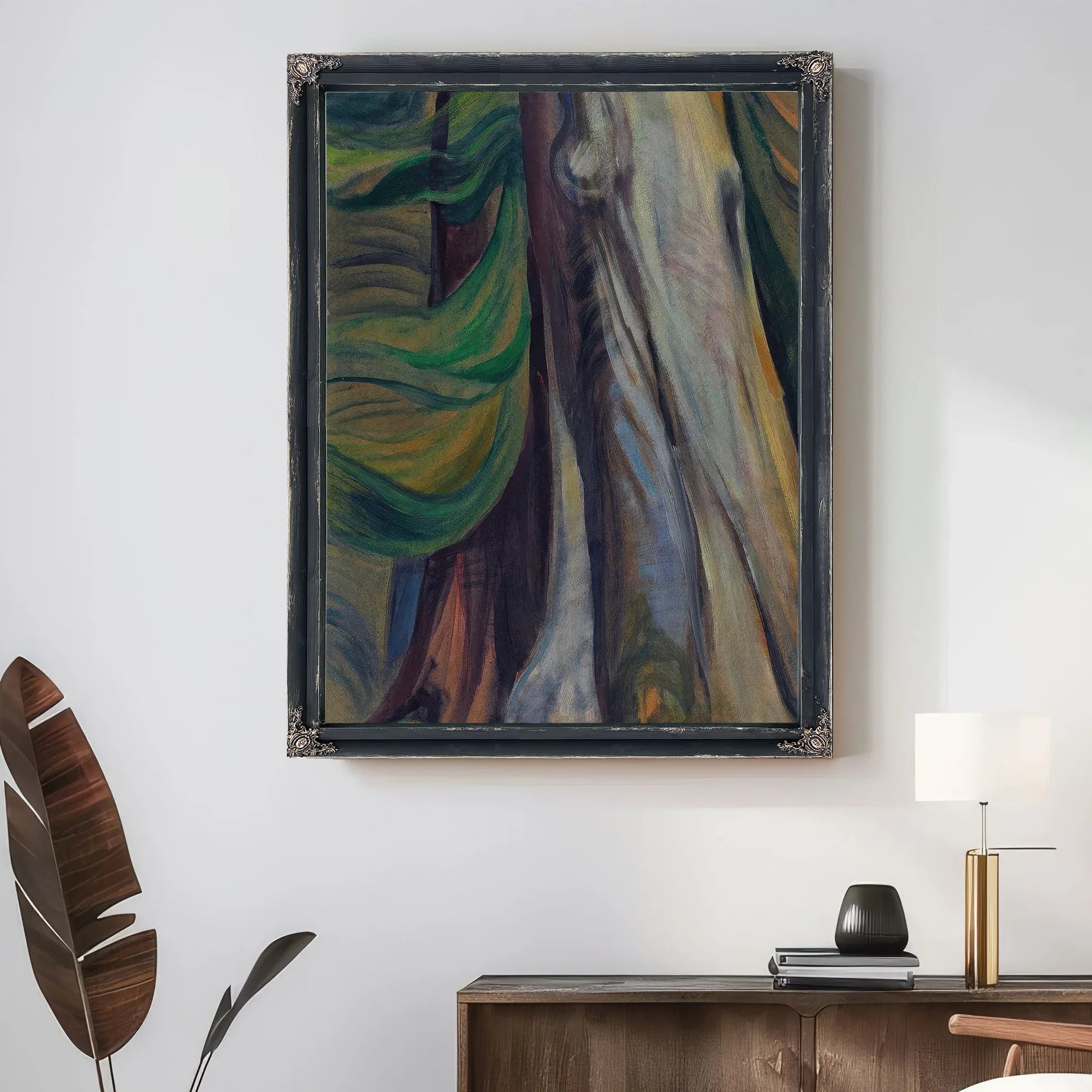 In The Forest Bc 1935 By Emily Carr Fine Art Print