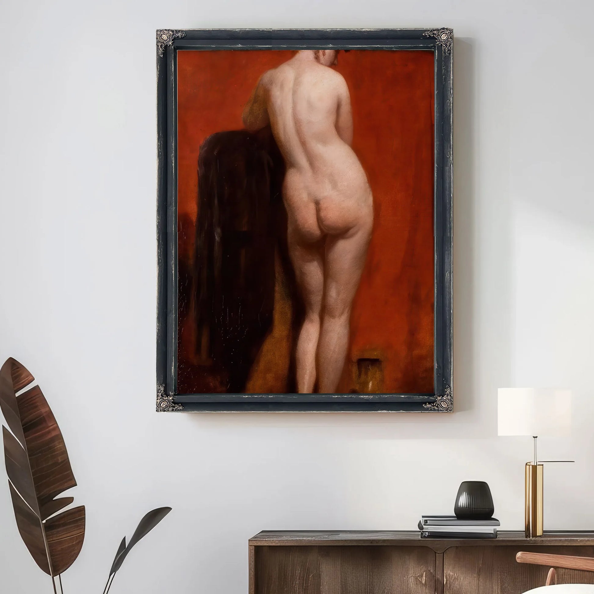 Standing Female Nude 34 By William Etty Fine Art Print