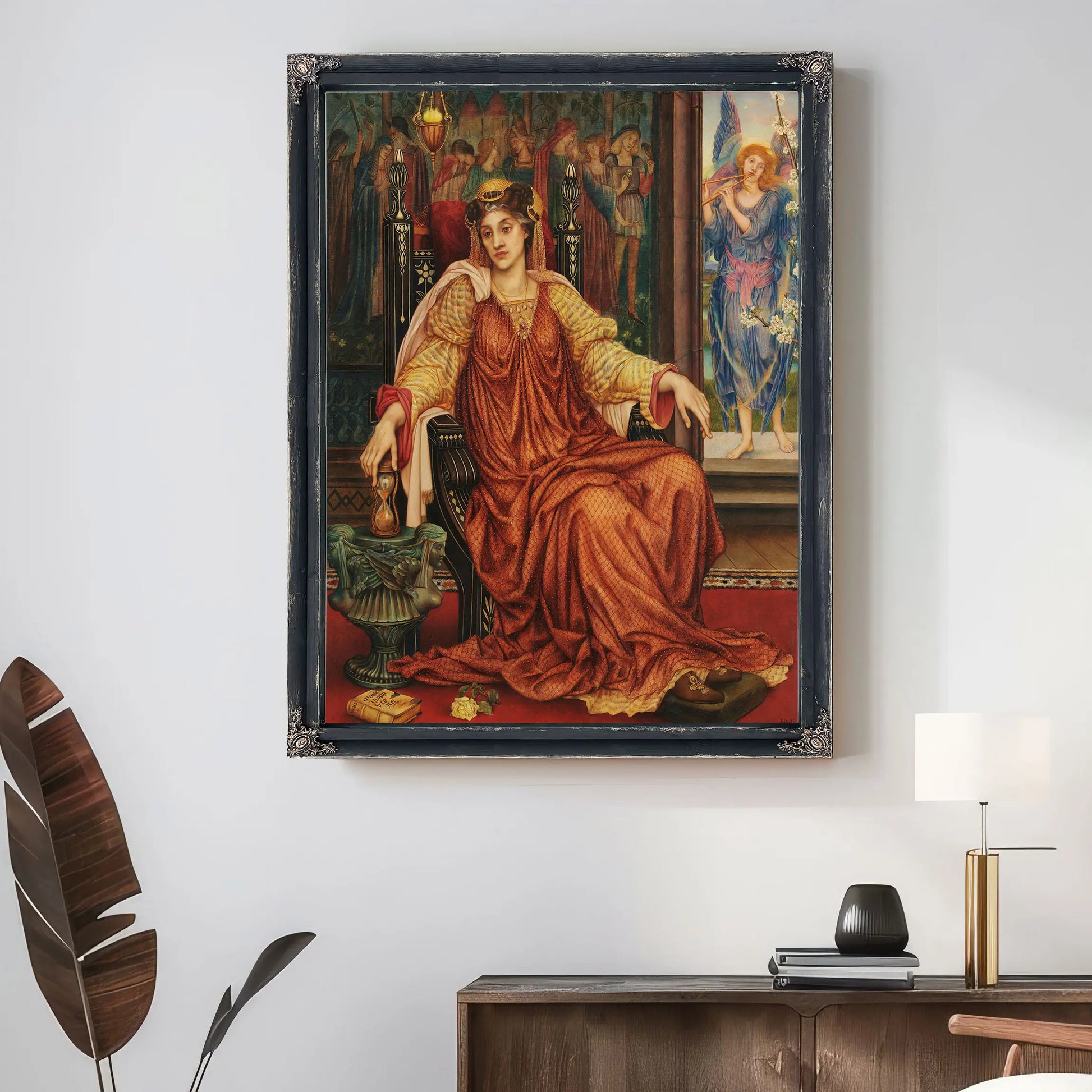 The Hourglass by Evelyn De Morgan