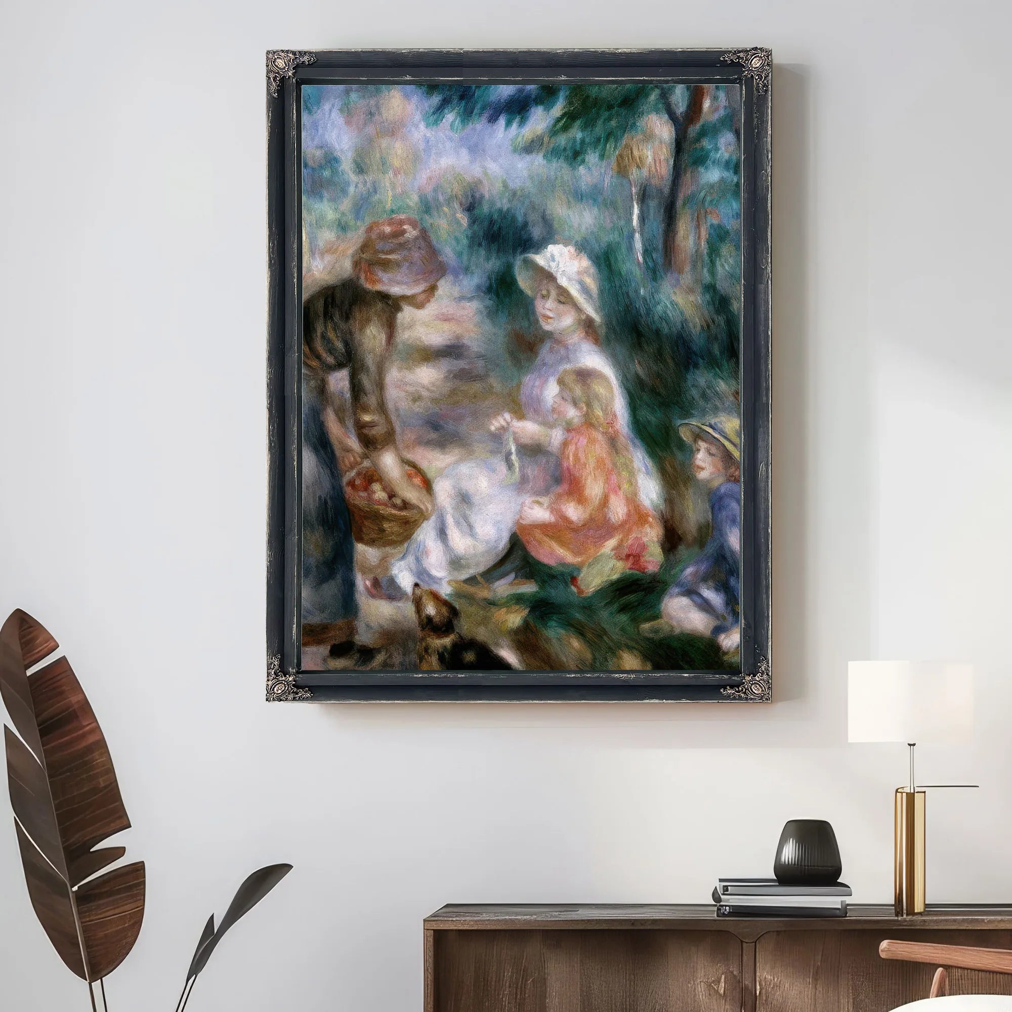 The Apple Seller By Pierre August Renoir Fine Art Print