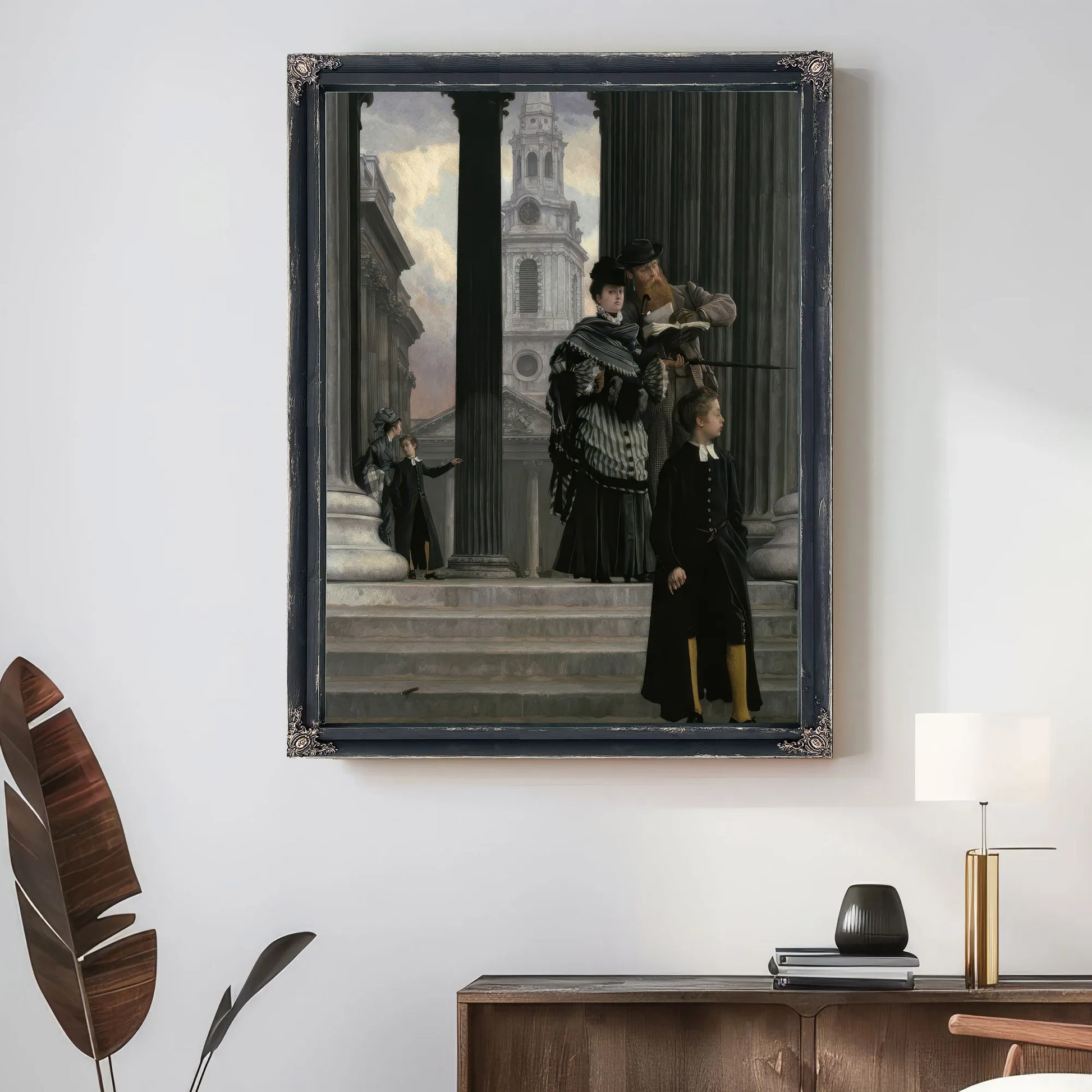 London Visitors By James Tissot Fine Art Print