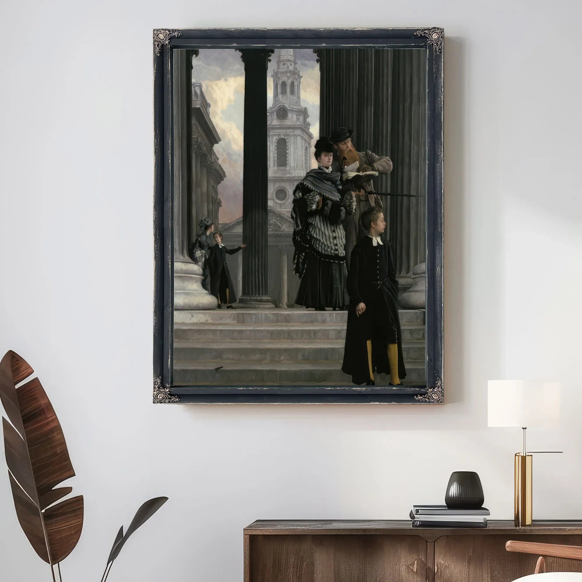 London Visitors By James Tissot Fine Art Print