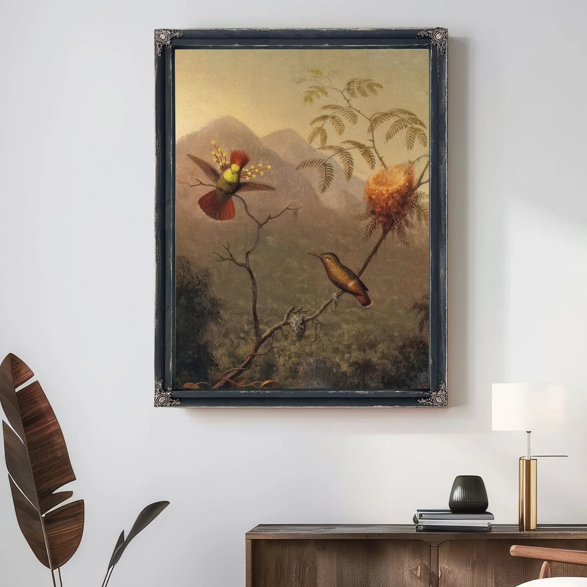 Tufted Coquette By Martin Johnson Heade Fine Art Print
