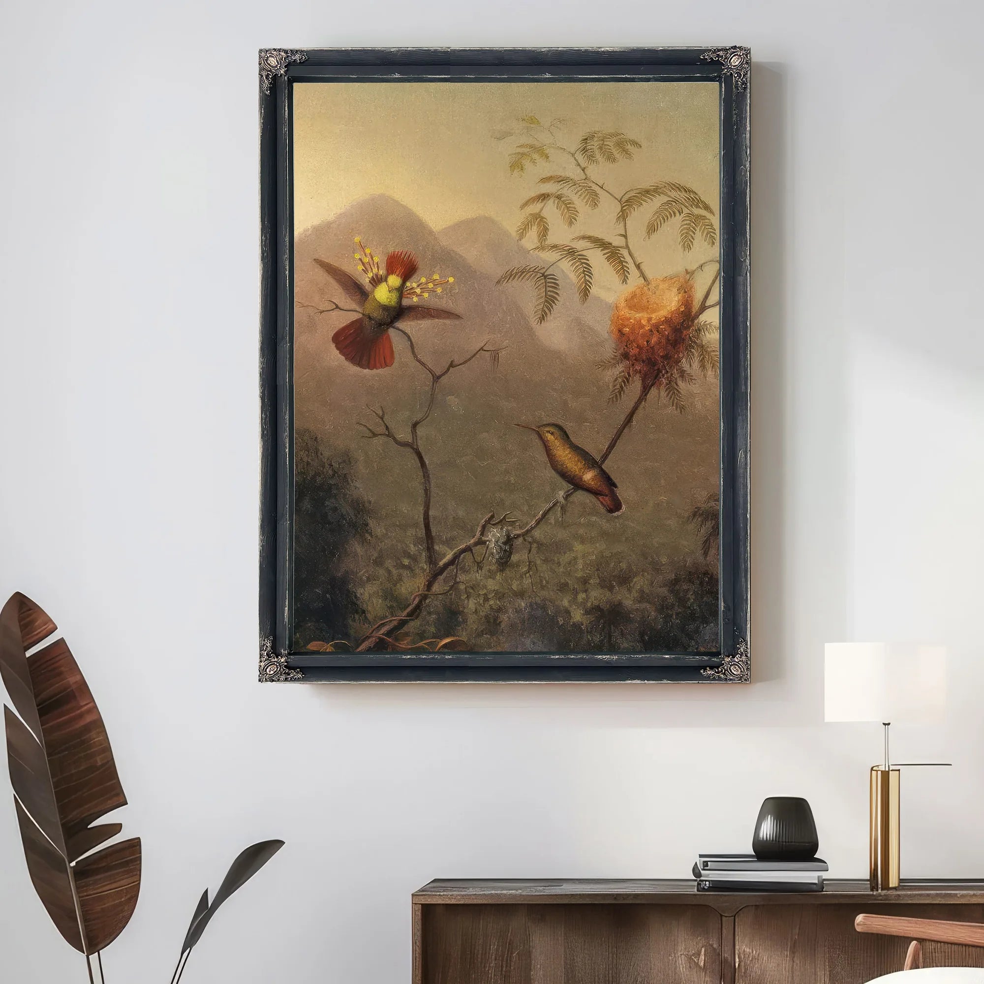 Tufted Coquette By Martin Johnson Heade Fine Art Print