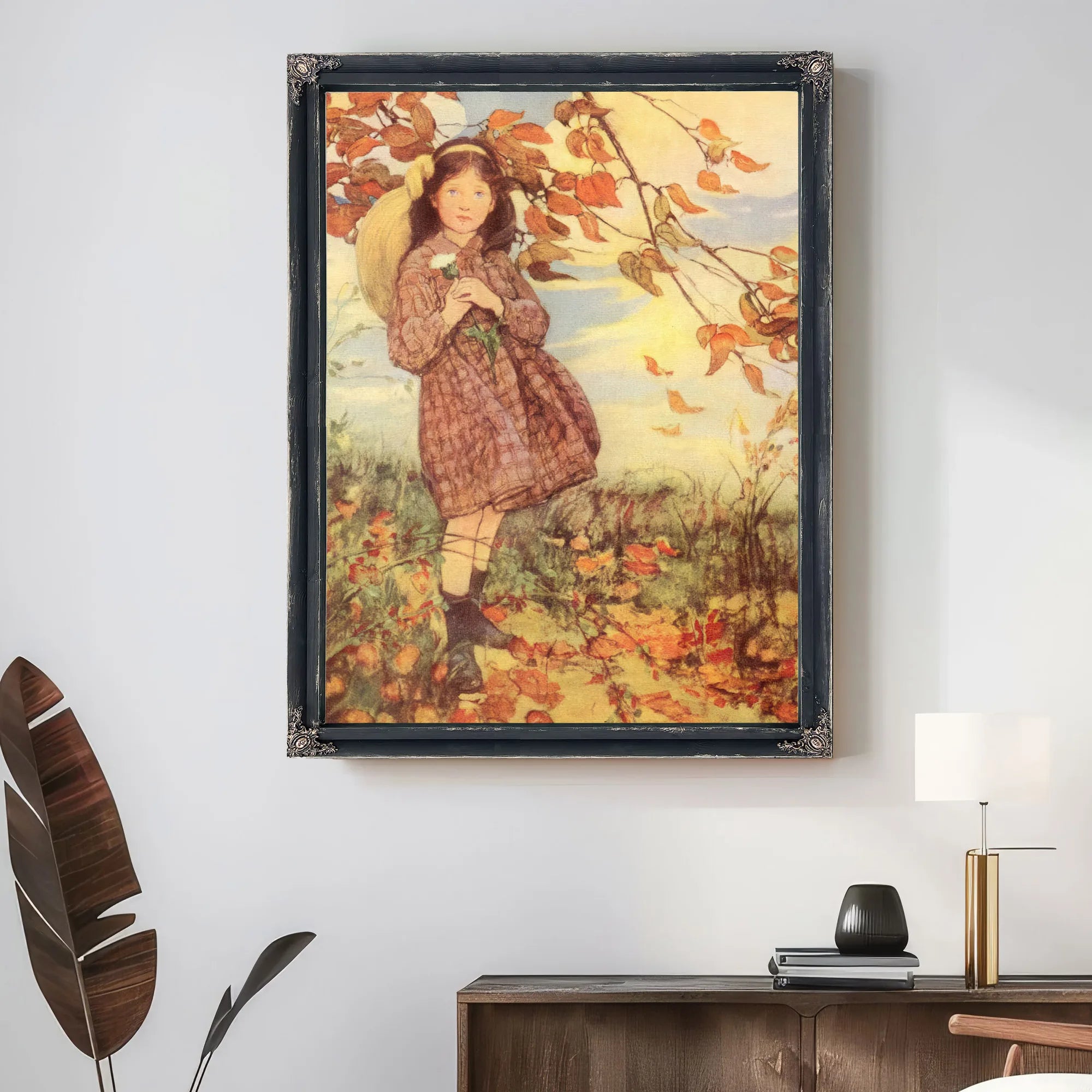 Jessie Wilcox Smith By Jessie Willcox Smith Fine Art Print
