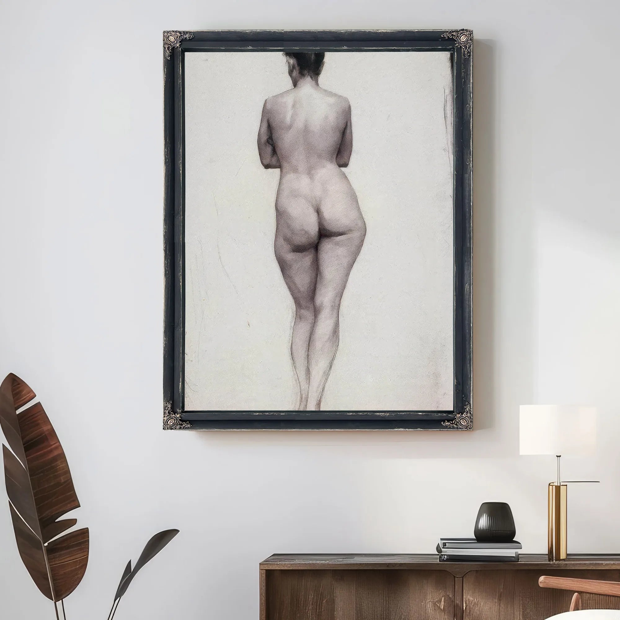 Nude Study By Florine Stettheimer Fine Art Print