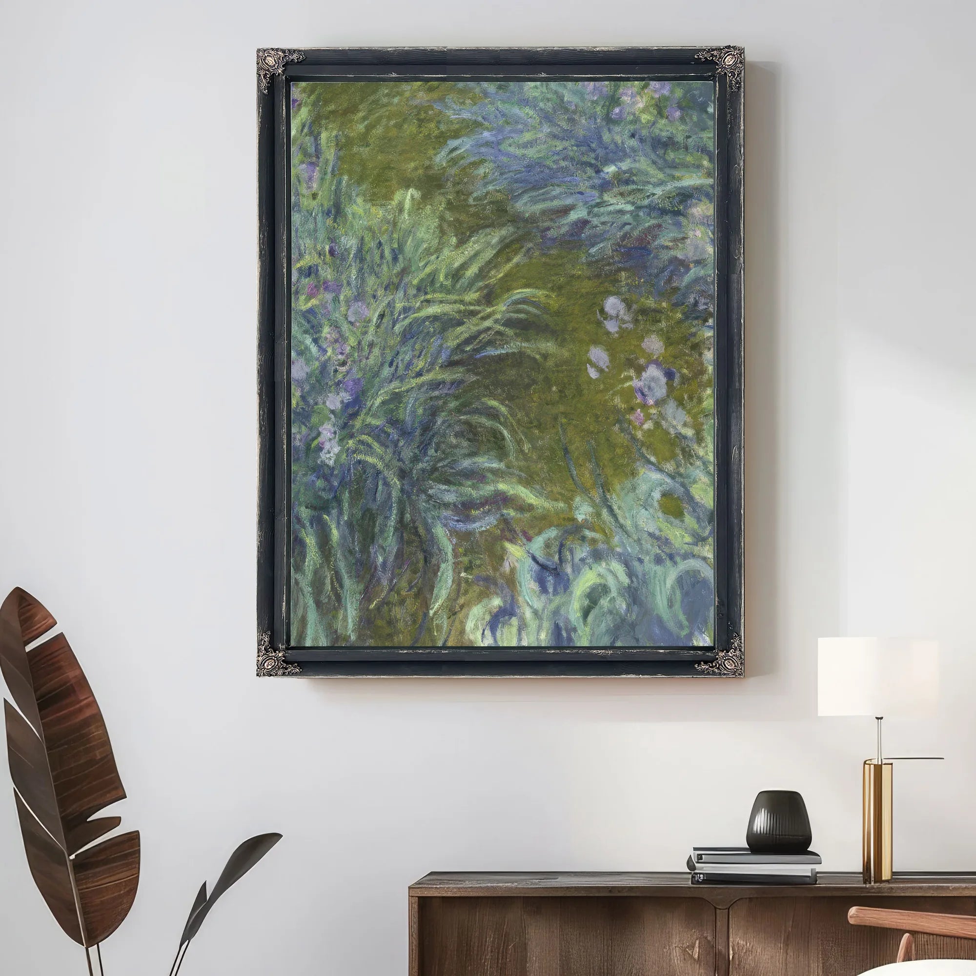 Irises By Claude Monet Fine Art Print