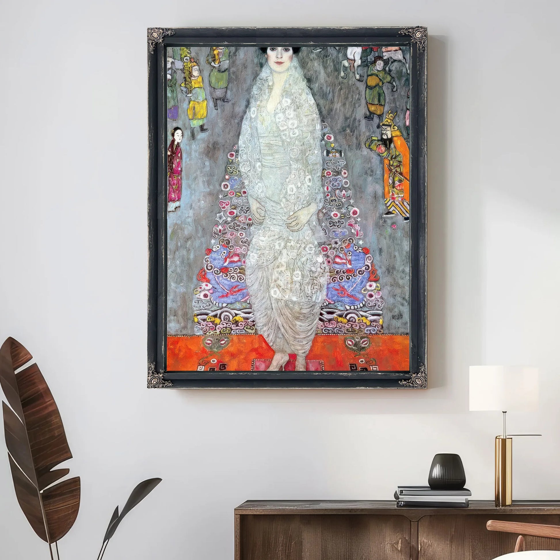 Portrait Of Elisabeth Bachofen Echt By Gustav Klimt Fine Art Print