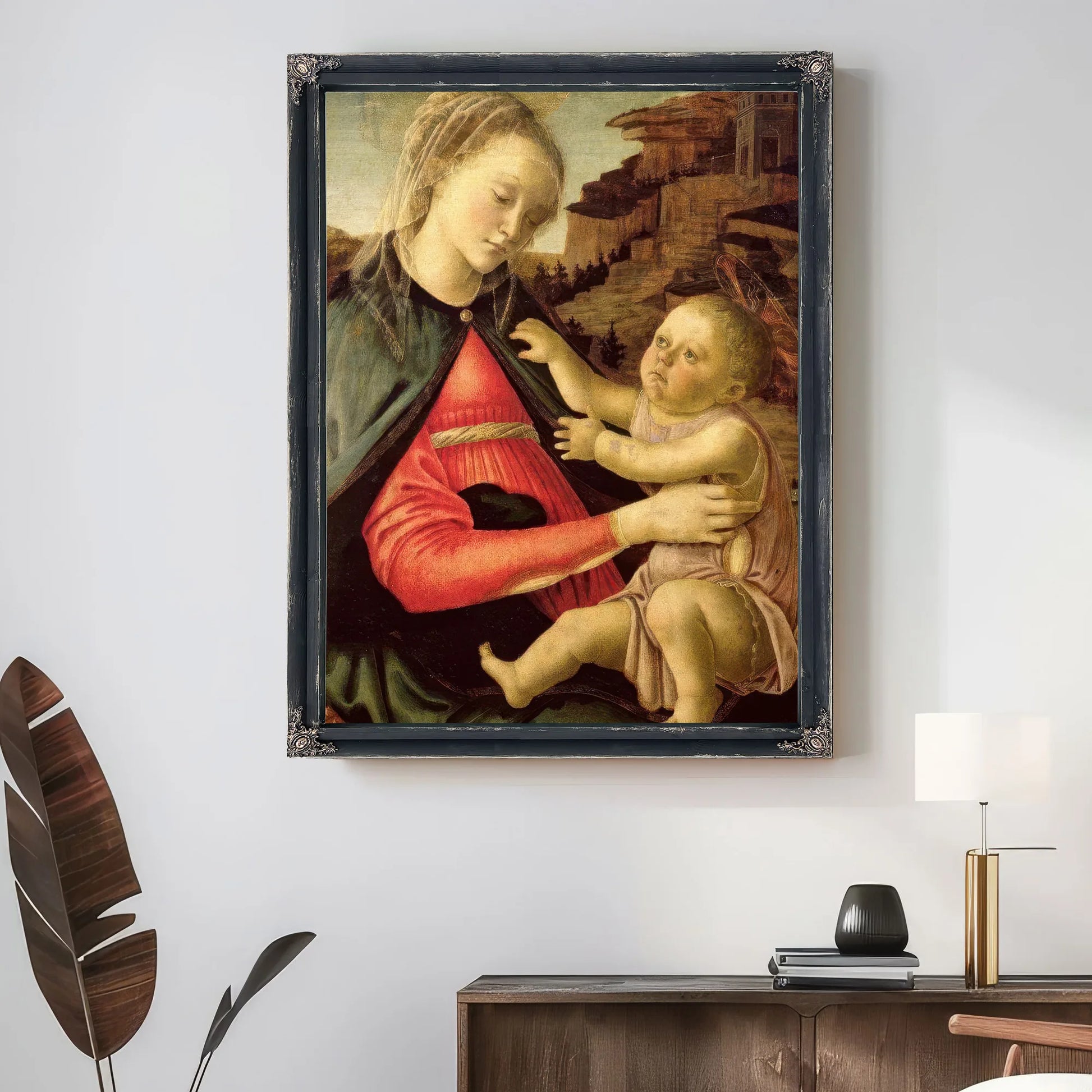 The Virgin And Child (Madonna Of The Guidi Da Faenza) By Sandro Botticelli Fine Art Print