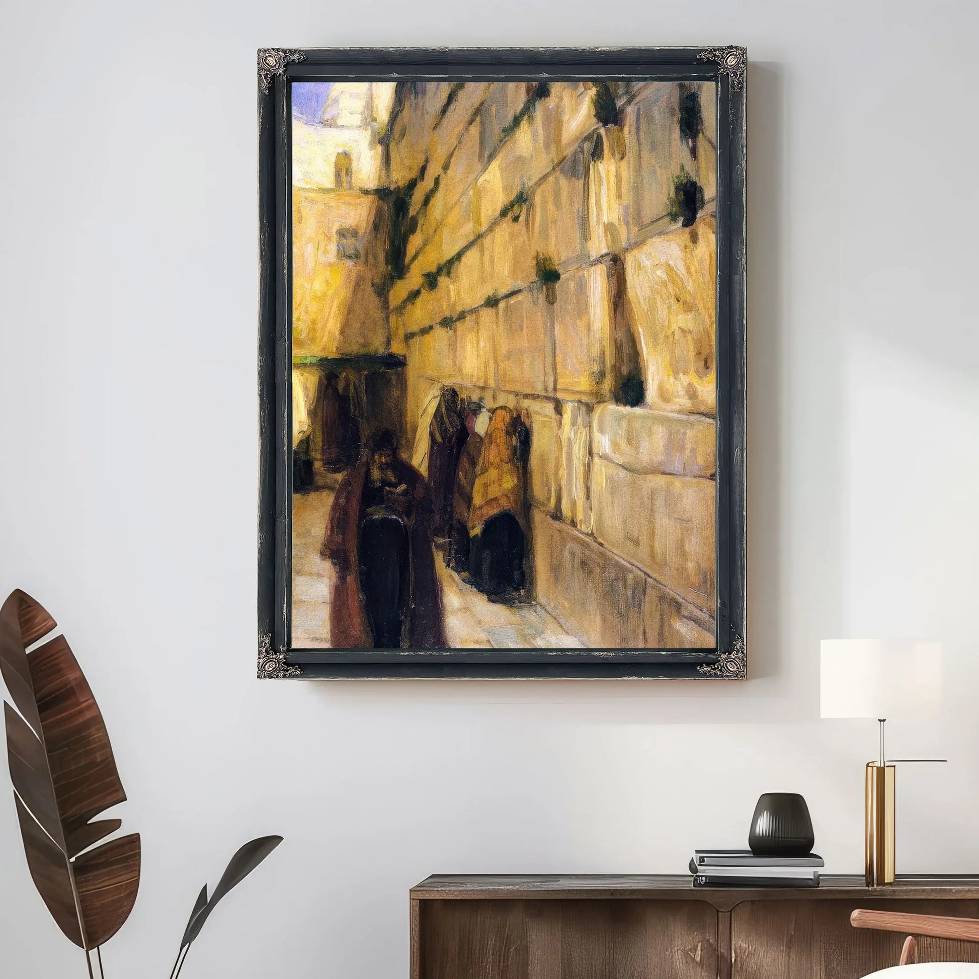 Study For The Jews' Wailing Place By Henry Ossawa Tanner Fine Art Print