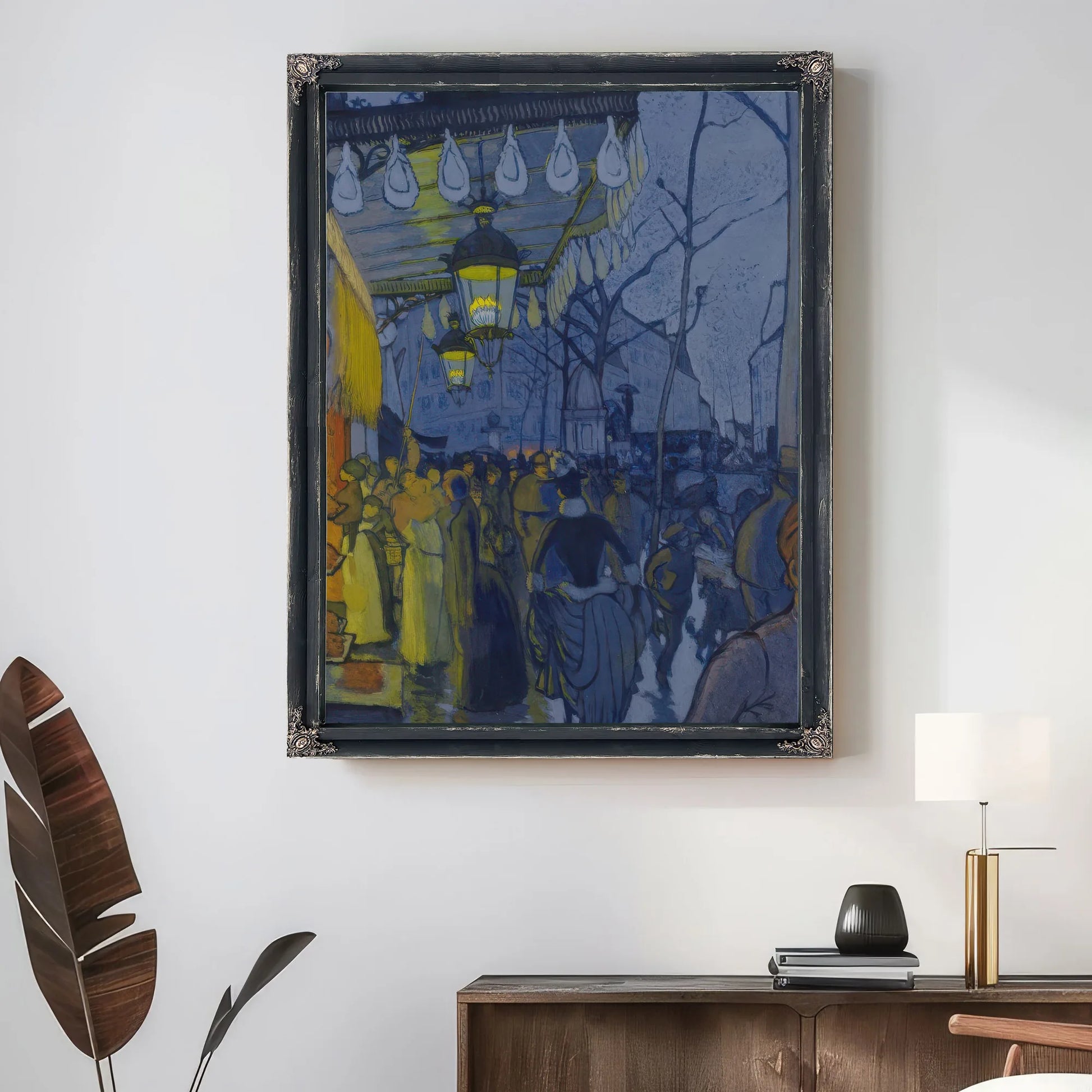 Avenue De Clichy By Louis Anquetin Fine Art Print