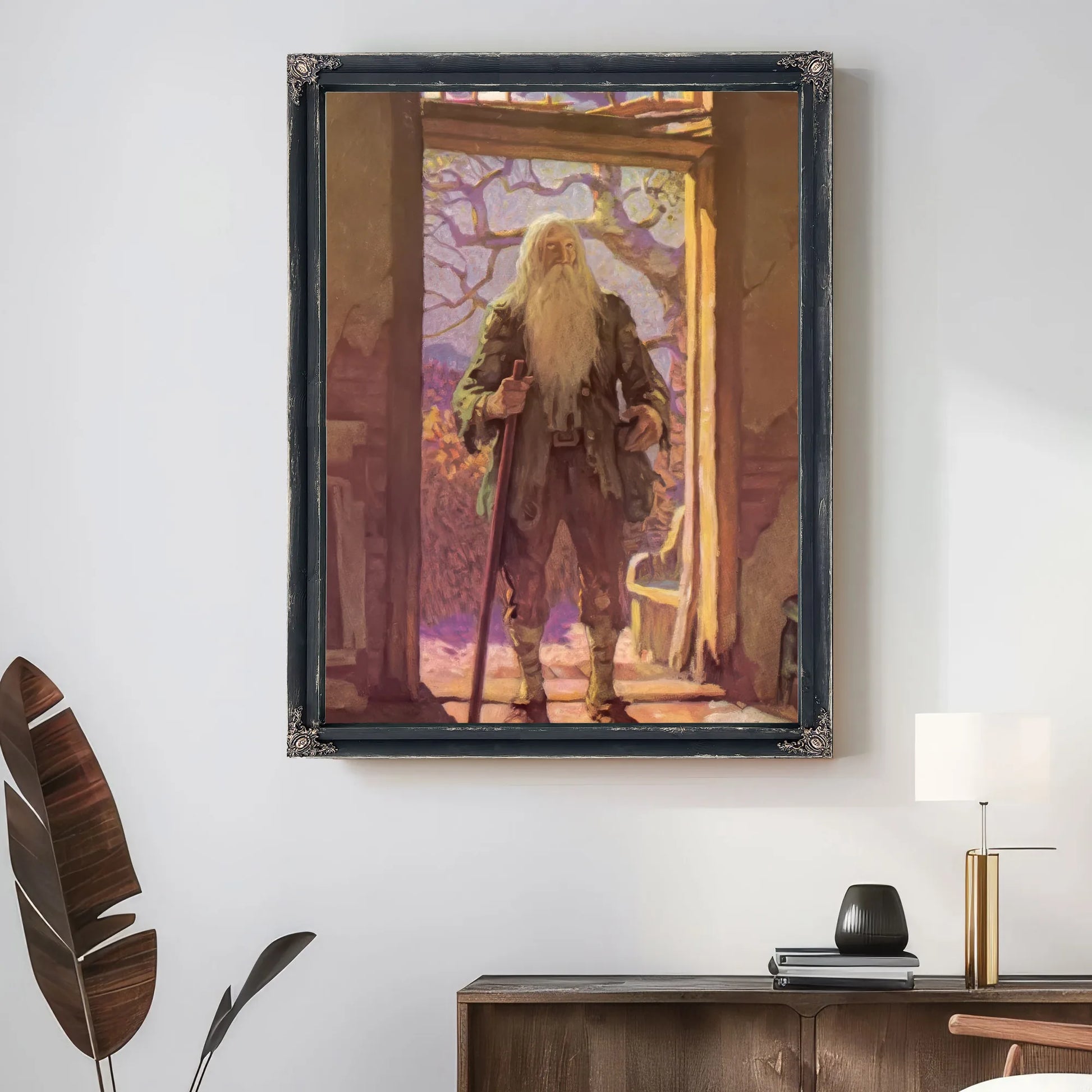 Rip Van Winkle By NC Wyeth Fine Art Print