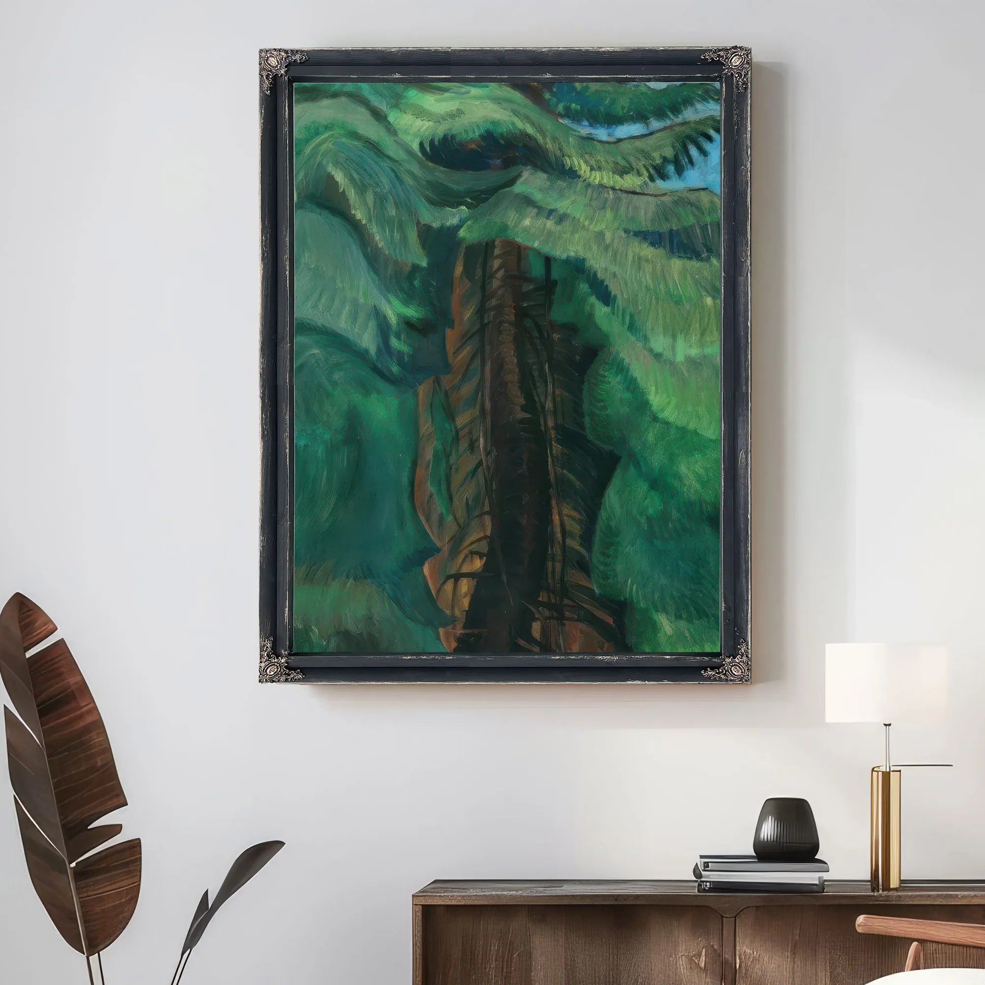 Cedar Sanctuary By Emily Carr Fine Art Print