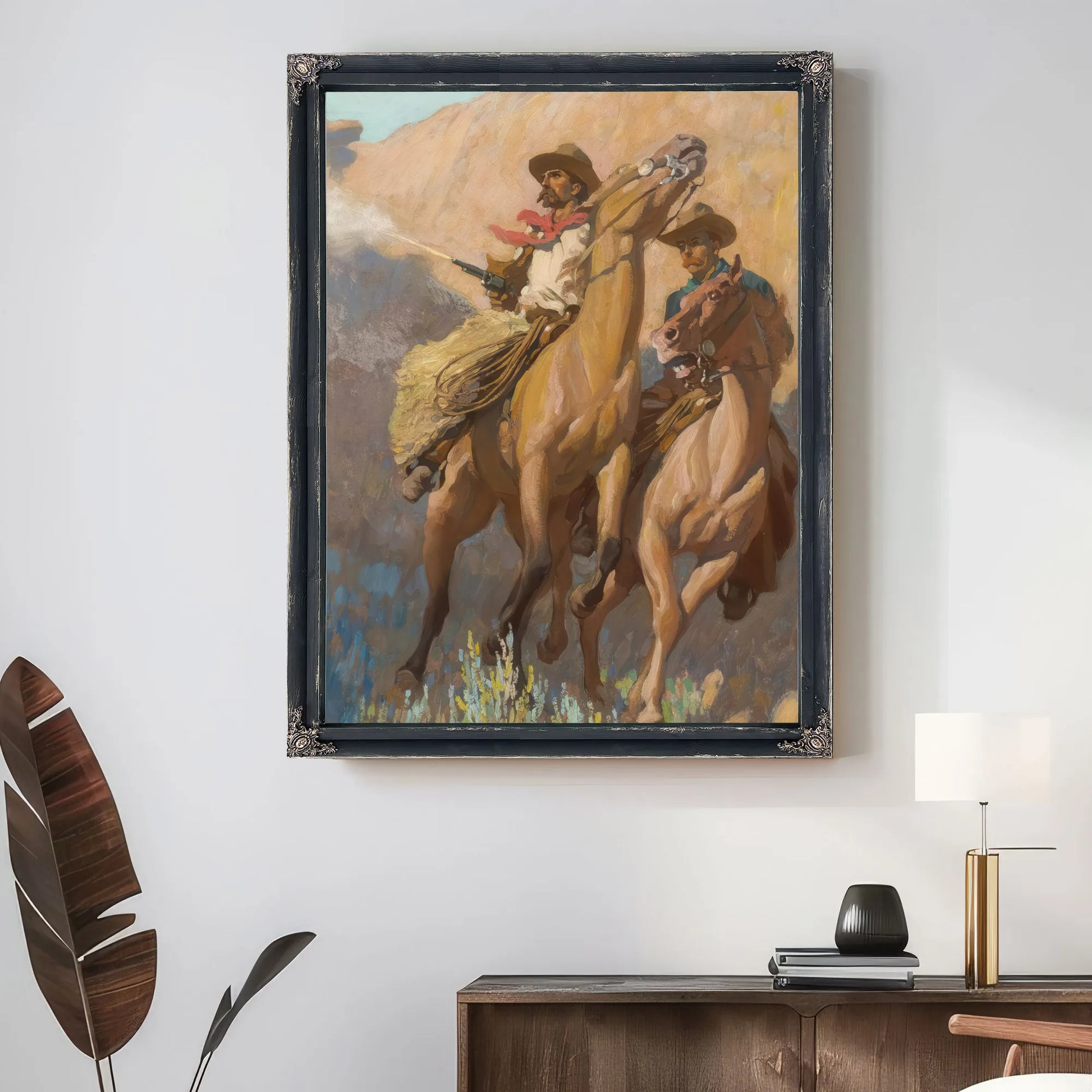 Buck Peters Ranchman By Maynard Dixon Fine Art Print