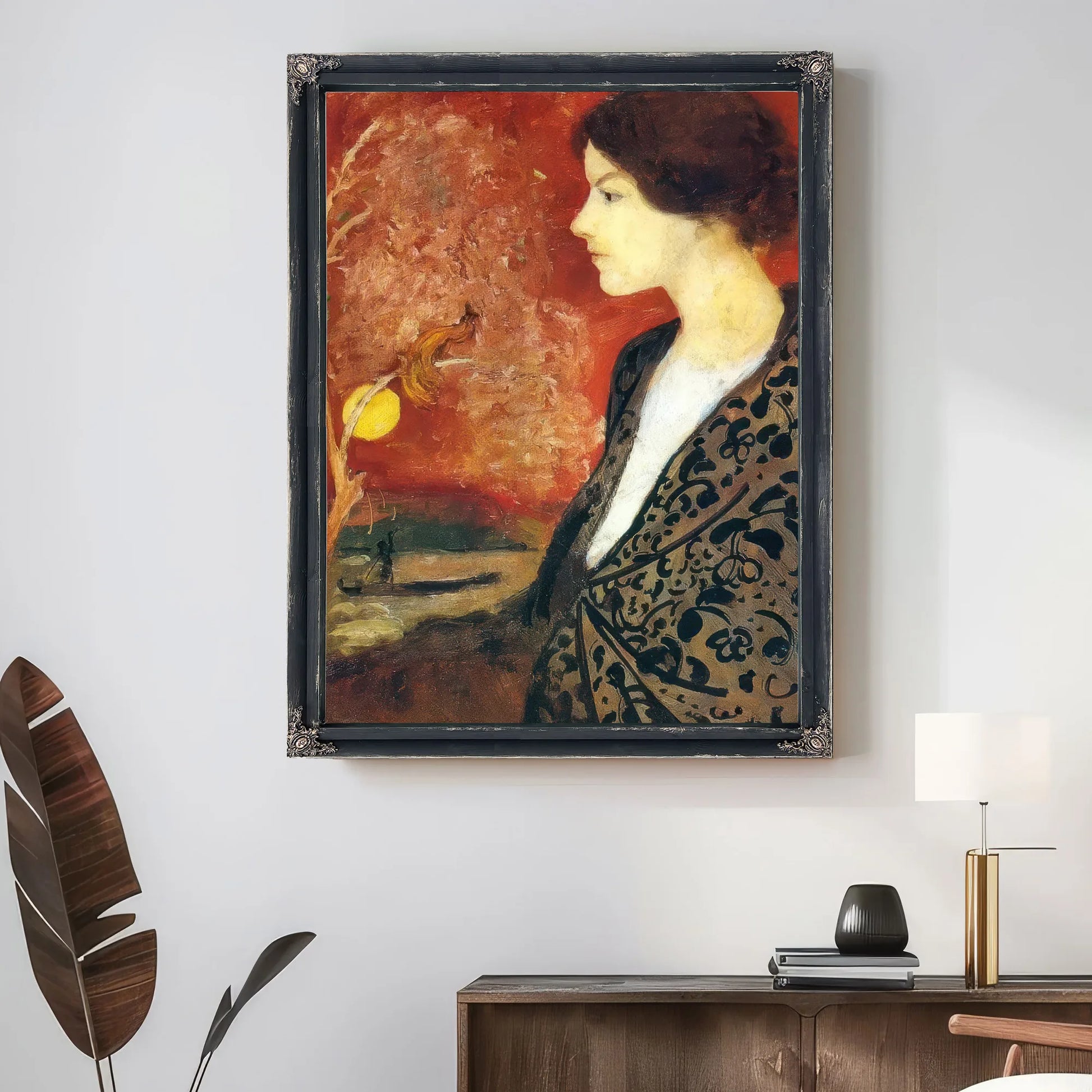 Study For A Portrait Of Elisabeth Gerhardt By August Macke Fine Art Print