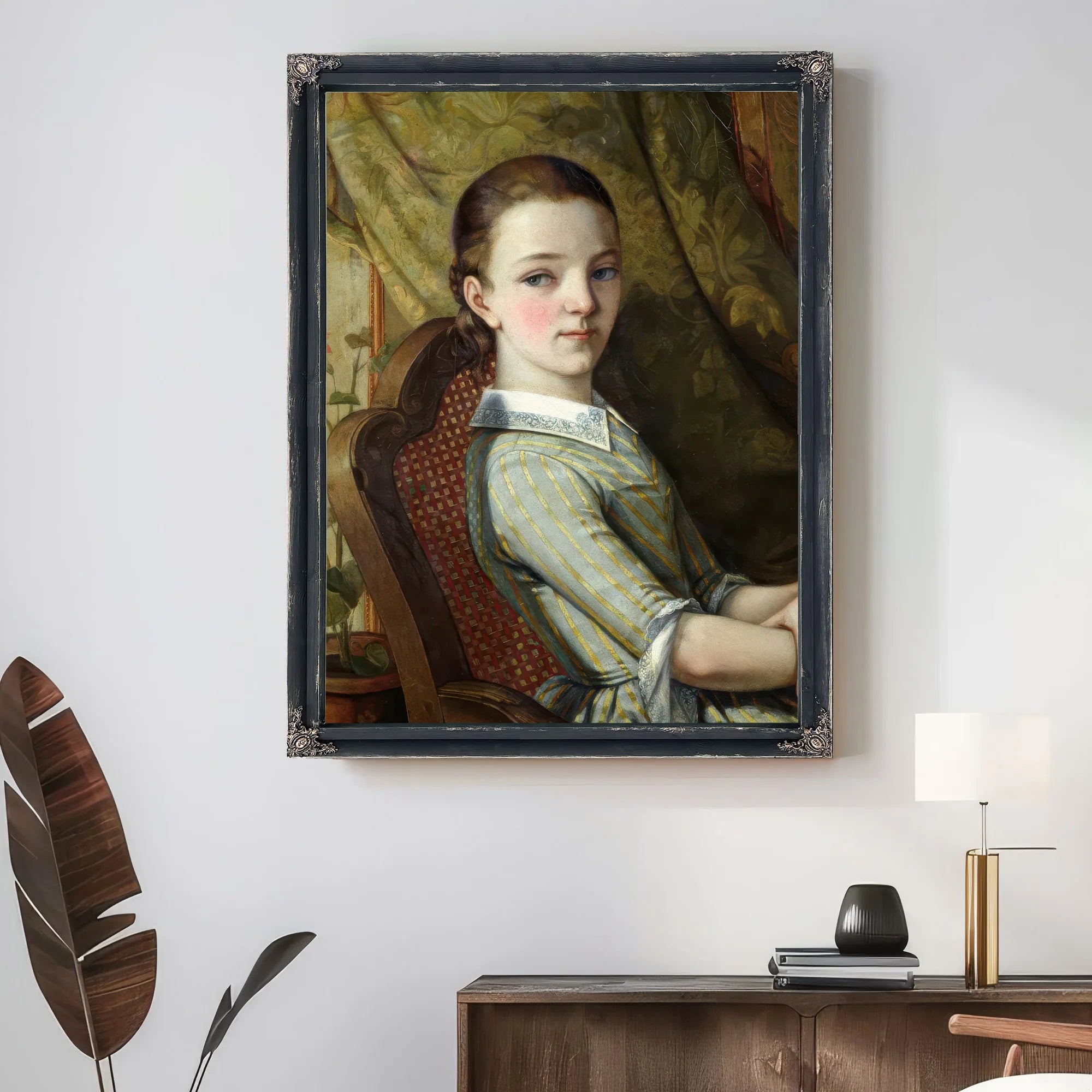 Juliette Courbet (1831 1915) By Jean Desire Gustave Courbet Fine Art Print