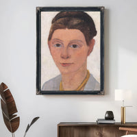 Self Portrait With Amber Necklace By Paula Modersohn Becker