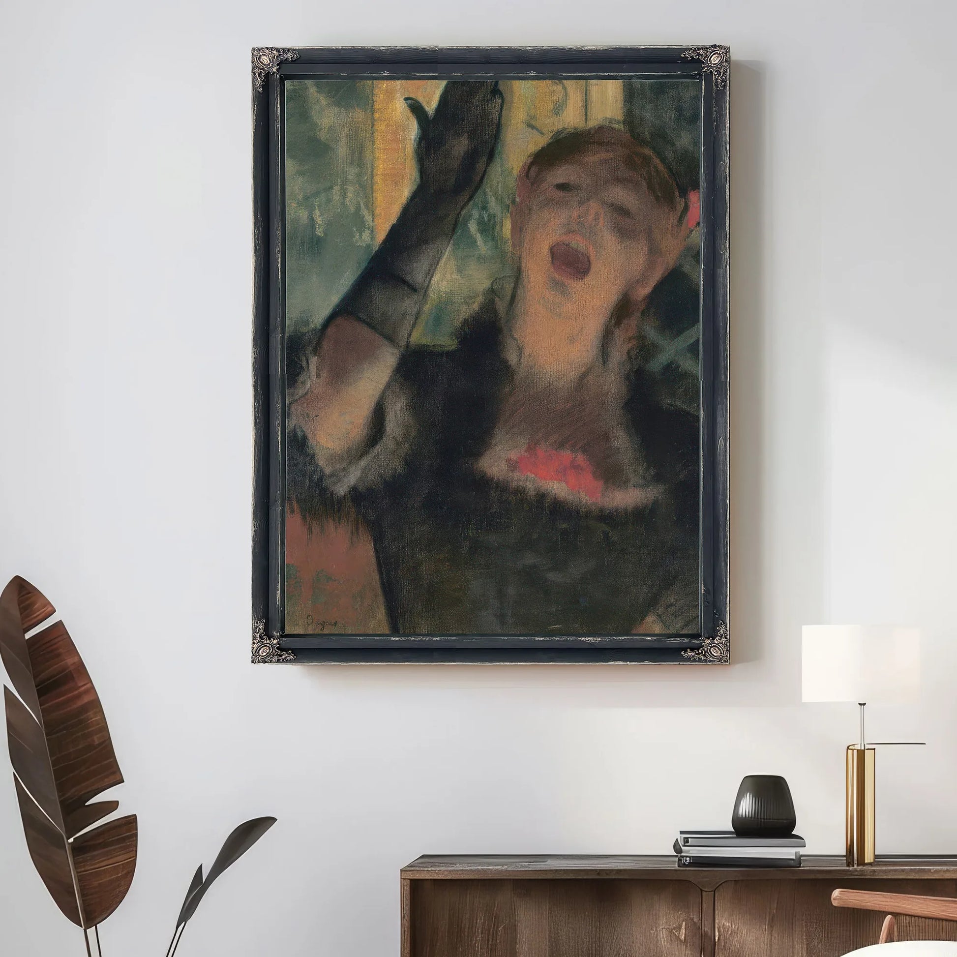 Cafe Singer By Edgar Degas Fine Art Print
