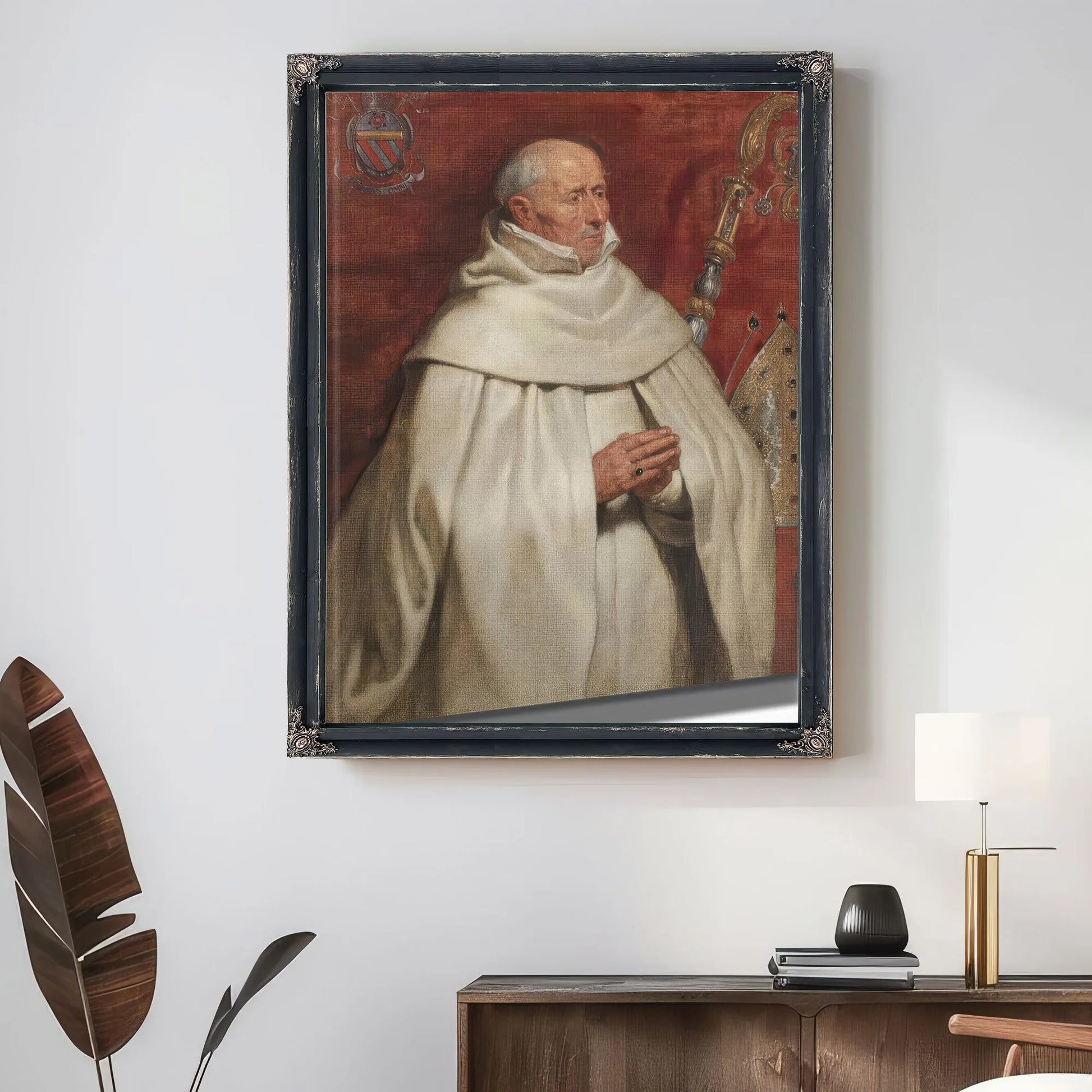 Matthaeus Yrsselius (1541 1629) Abbot Of Sint Michiel's Abbey In Antwerp By Peter Paul Rubens Fine Art Print