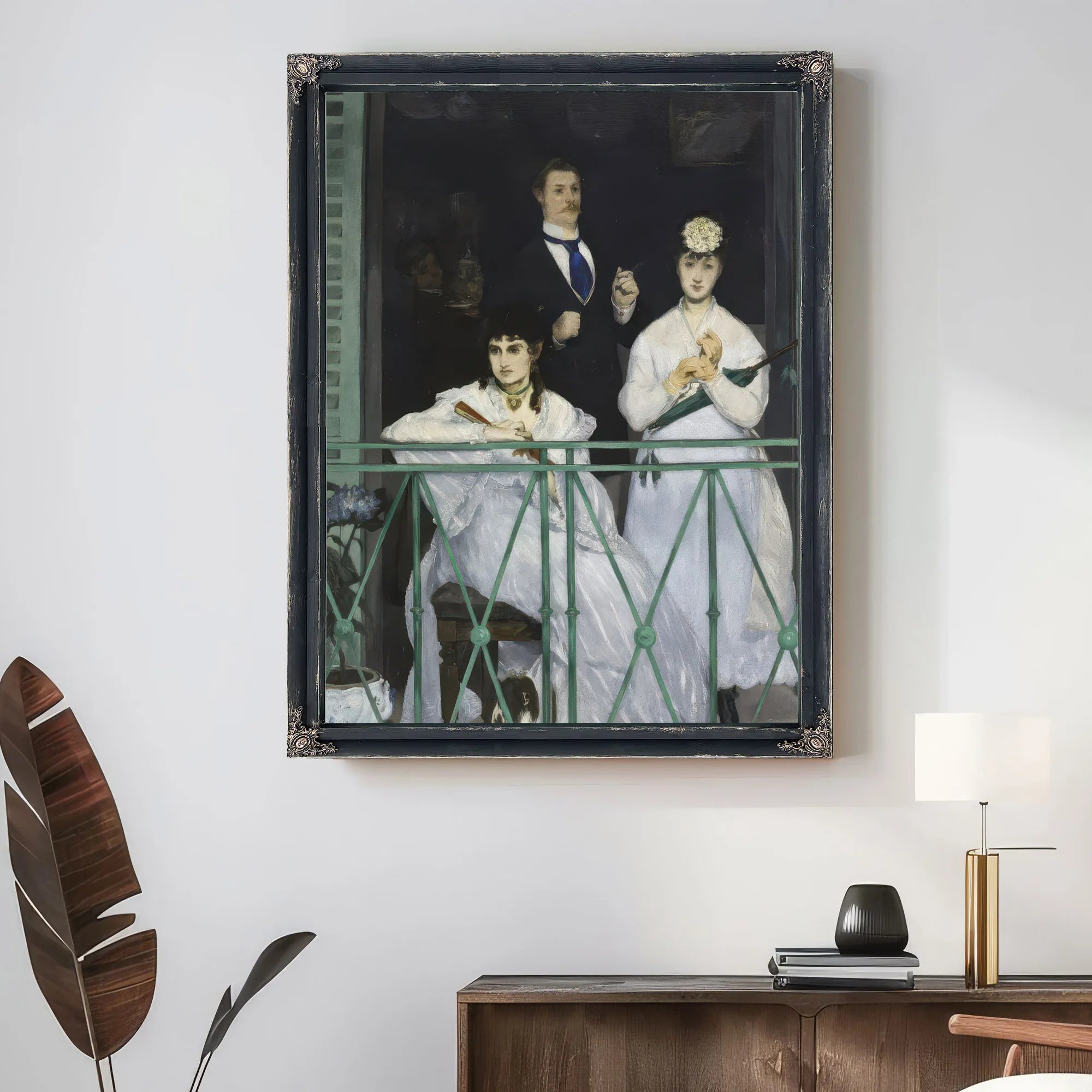 The Balcony 1 By Edouard Manet Fine Art Print