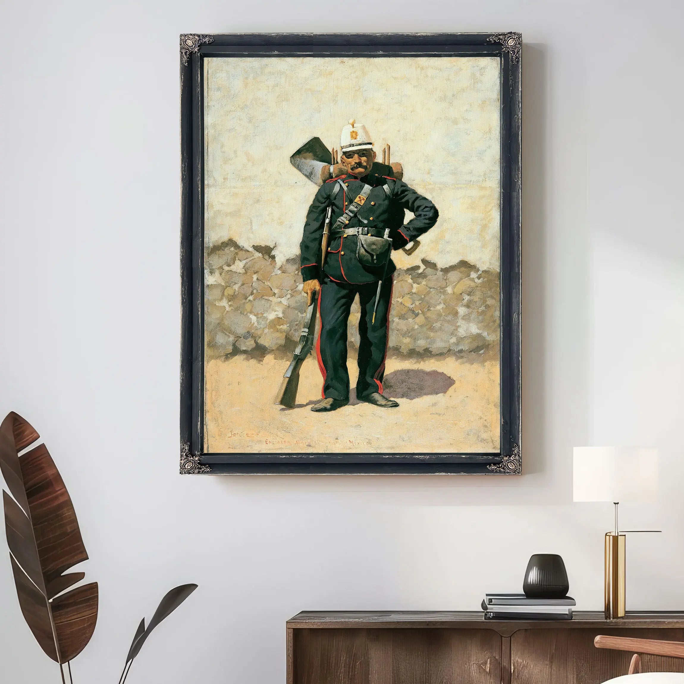 Full Dress Engineer by Frederic Remington