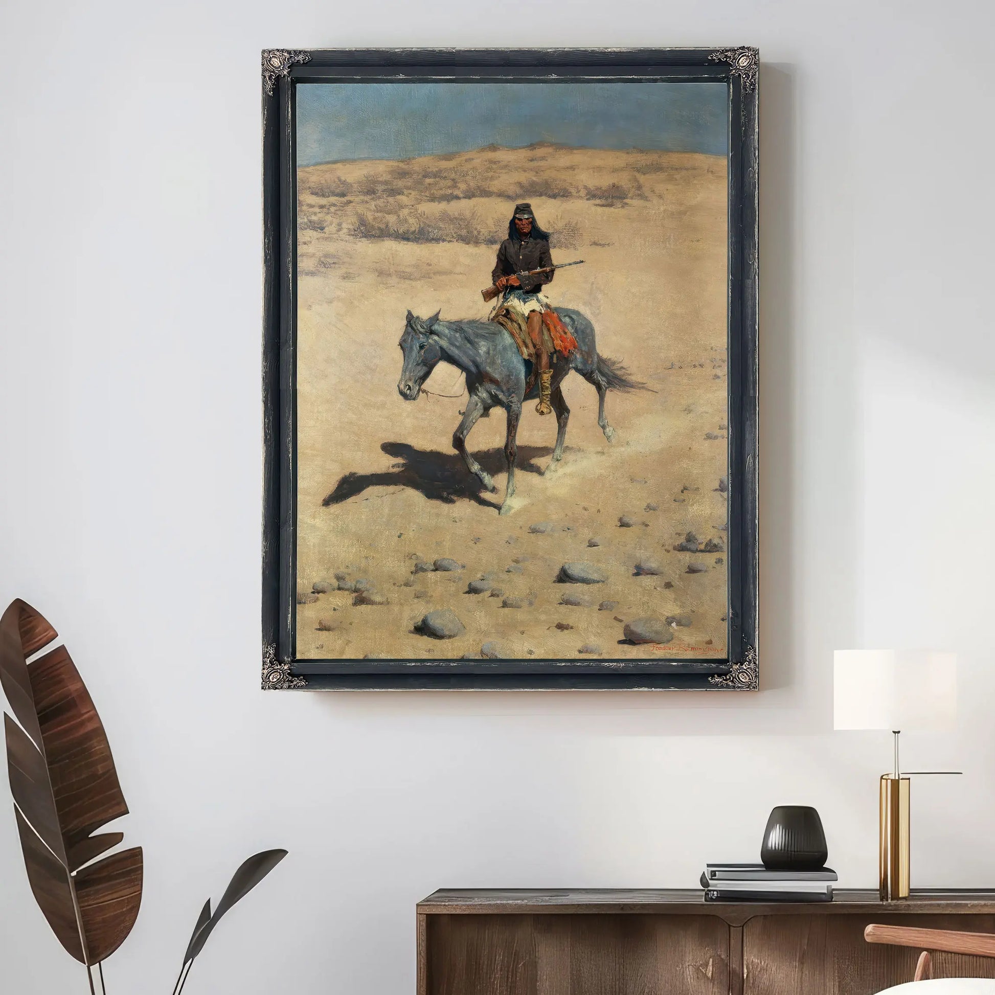 Apache Scout by Frederic Remington