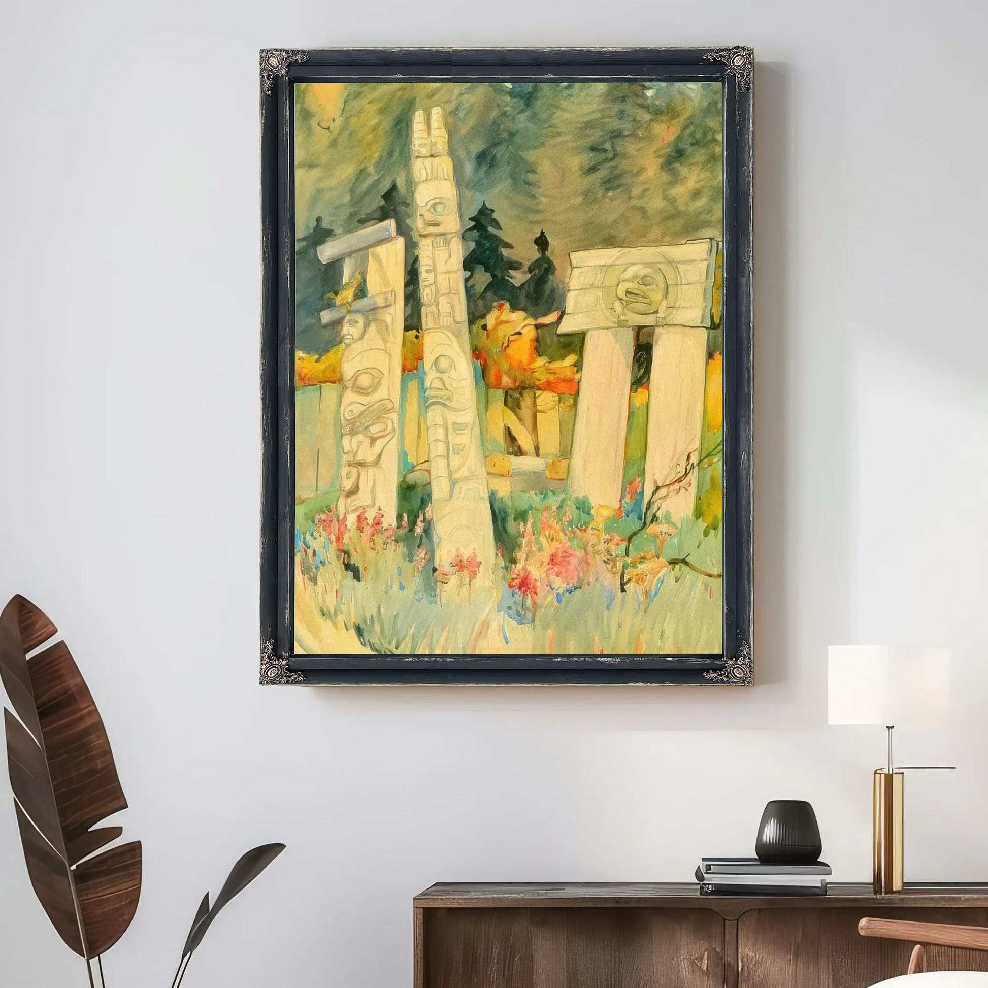 Skedans By Emily Carr Fine Art Print