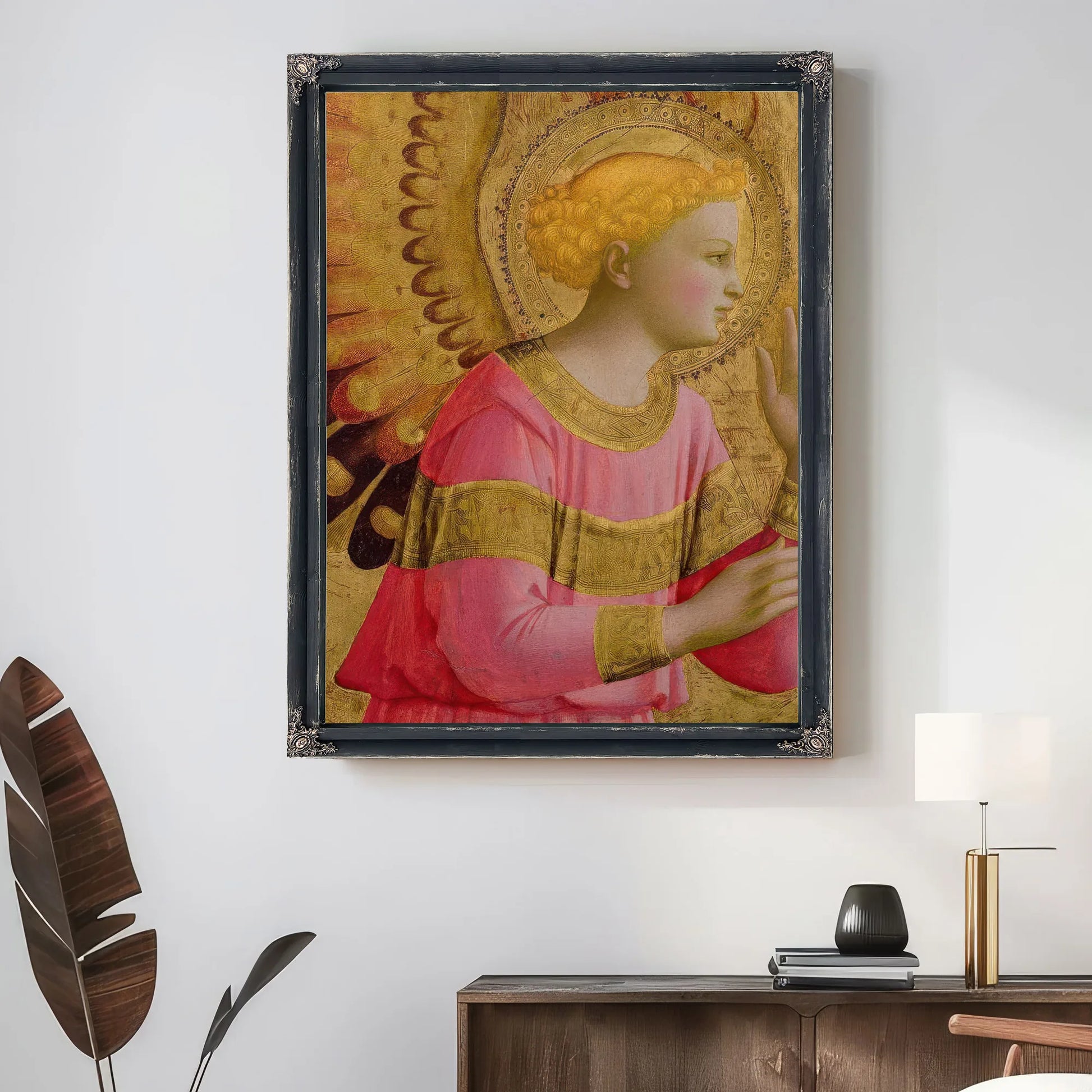Annunciatory Angel By Fra Angelico Fine Art Print