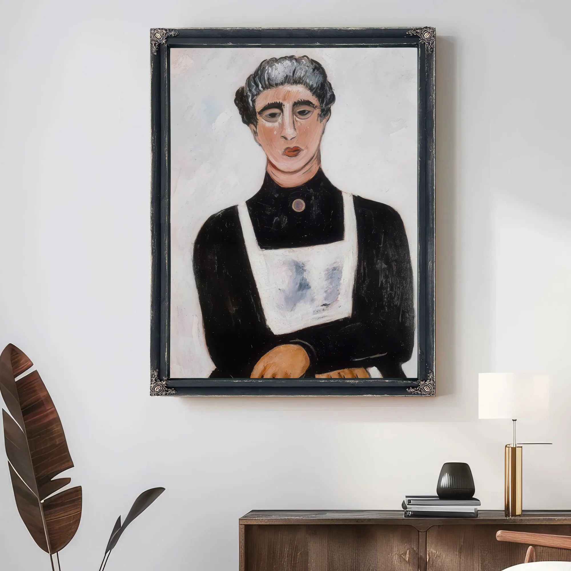 Marie Ste Esprit By Marsden Hartley Fine Art Print
