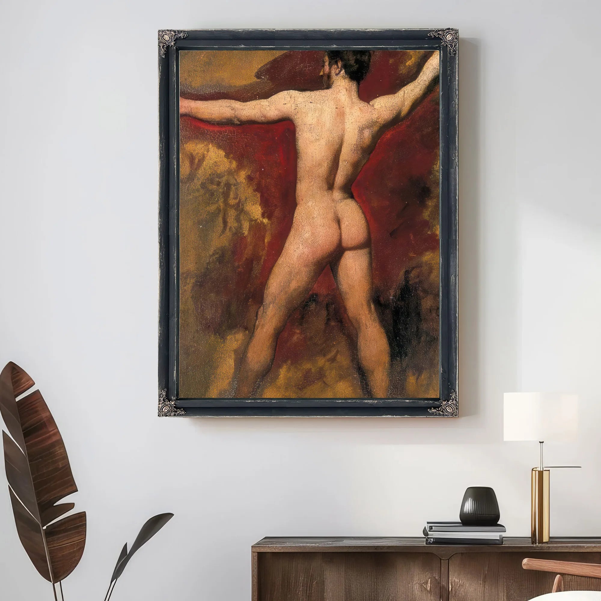 Male Nude 2 By William Etty Fine Art Print