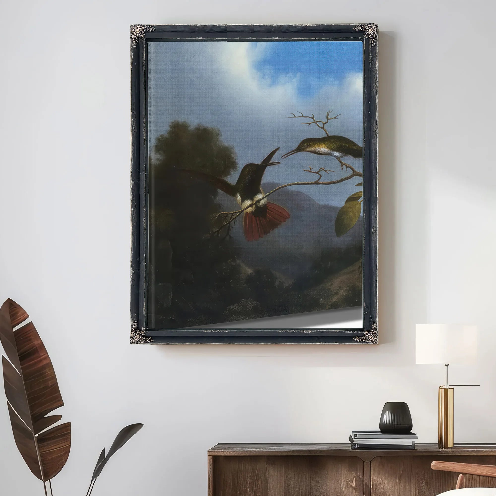 Black Throated Mango By Martin Johnson Heade Fine Art Print