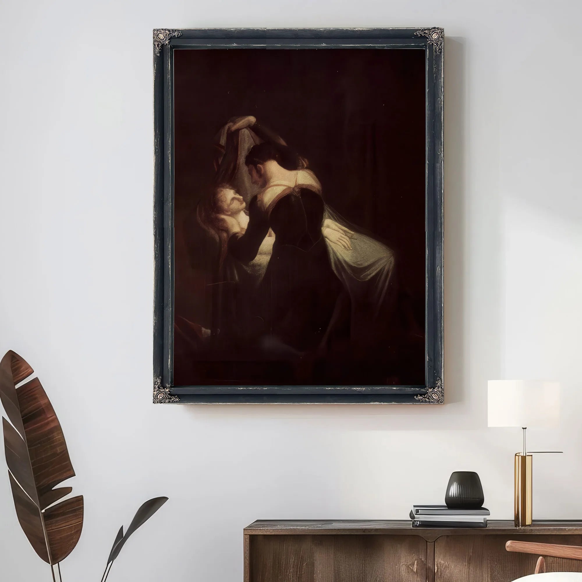 Romeo At Juliet's Deathbed By Henry Fuseli Fine Art Print