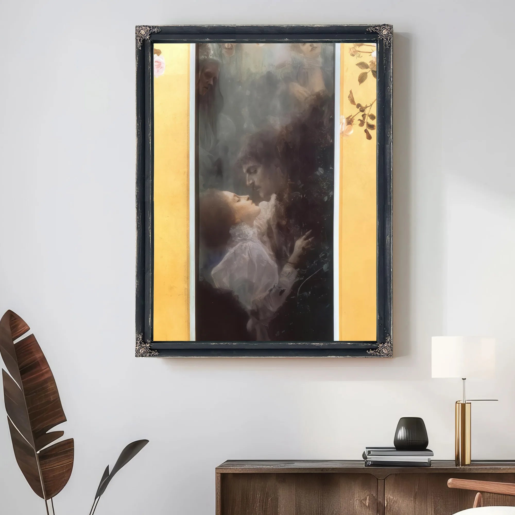 The Love By Gustav Klimt Fine Art Print